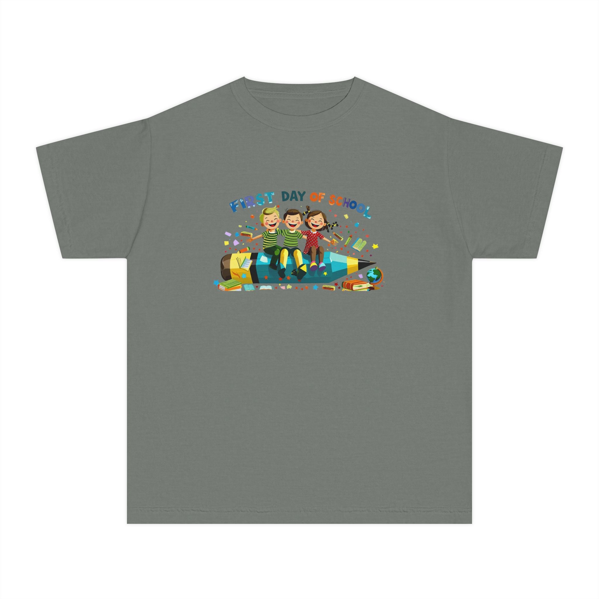 First Day of School Youth Midweight Tee