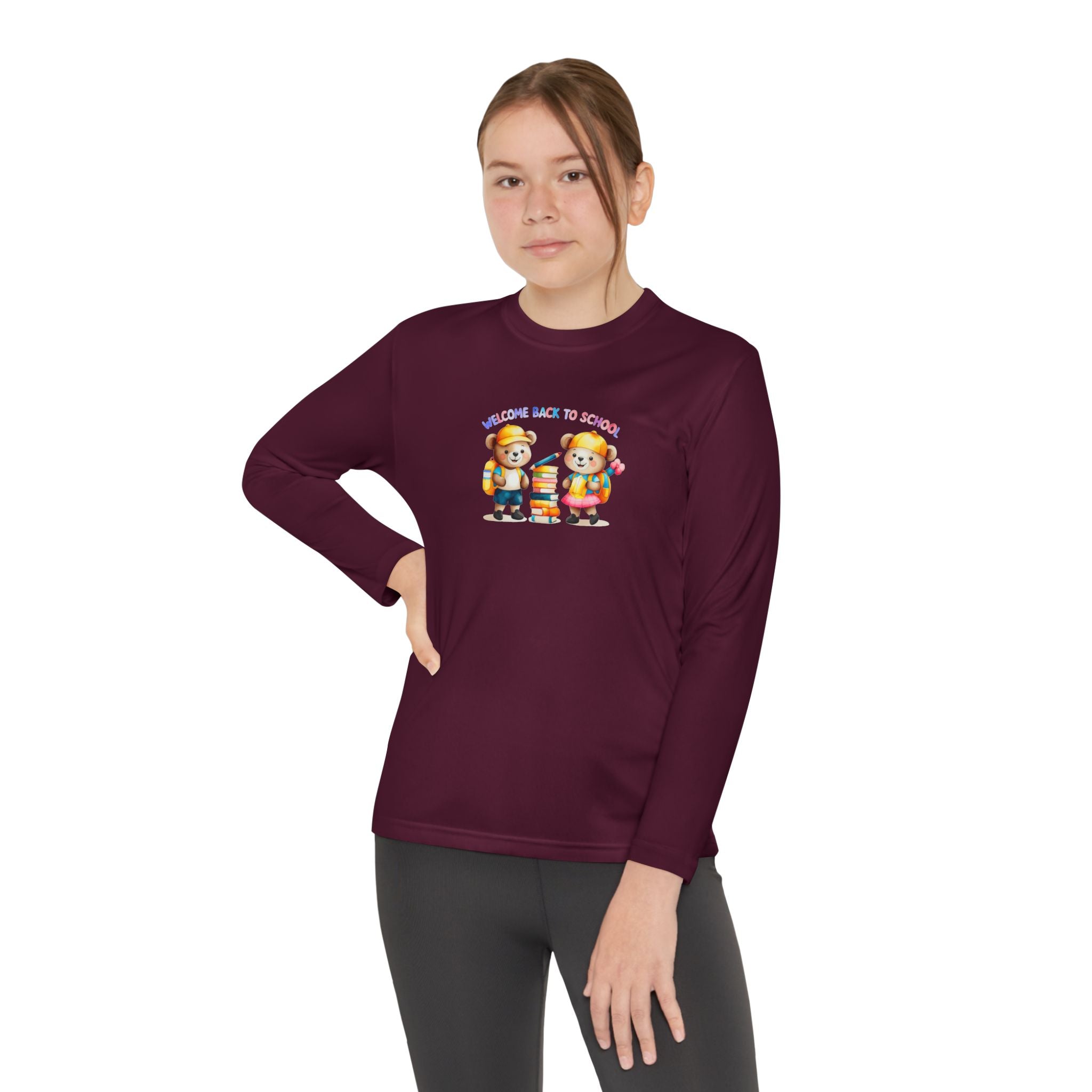Welcome Back to School Youth Long Sleeve Competitor Tee