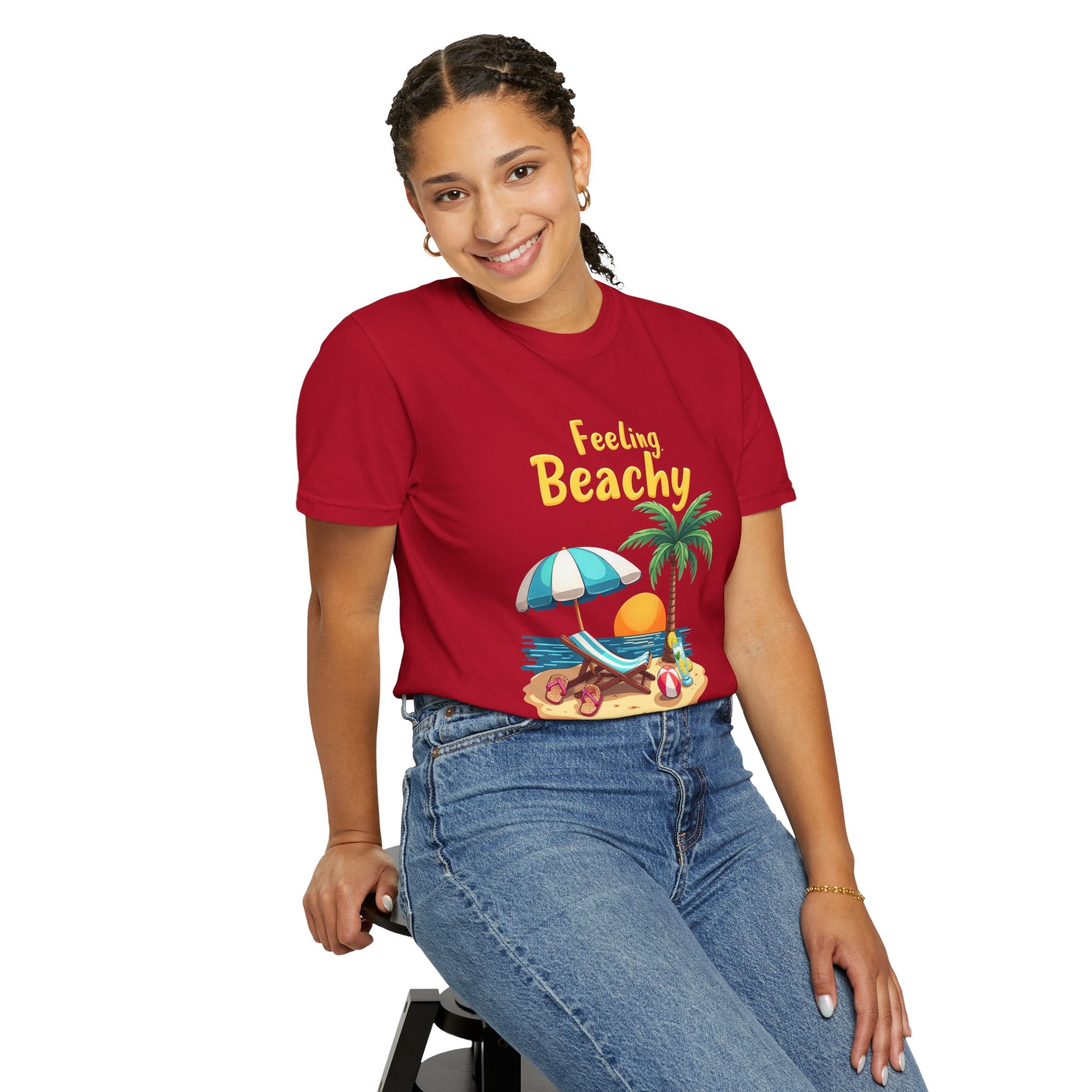 Feeling Beachy Tee, Unisex Casual Wear