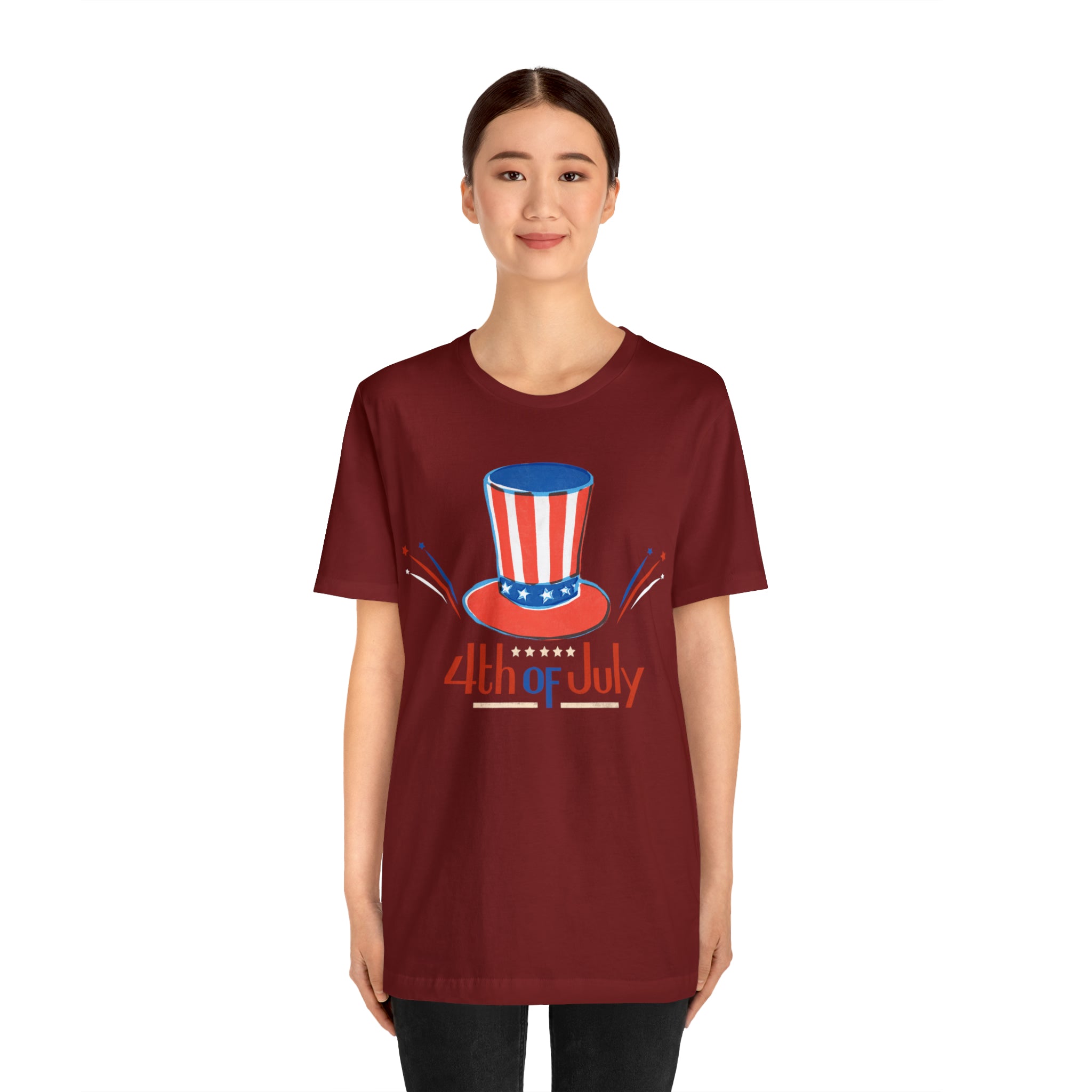 4th Of July Unisex Jersey Short Sleeve Tee