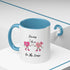 Lovers On The Loose Accent Coffee Mug (11, 15oz)