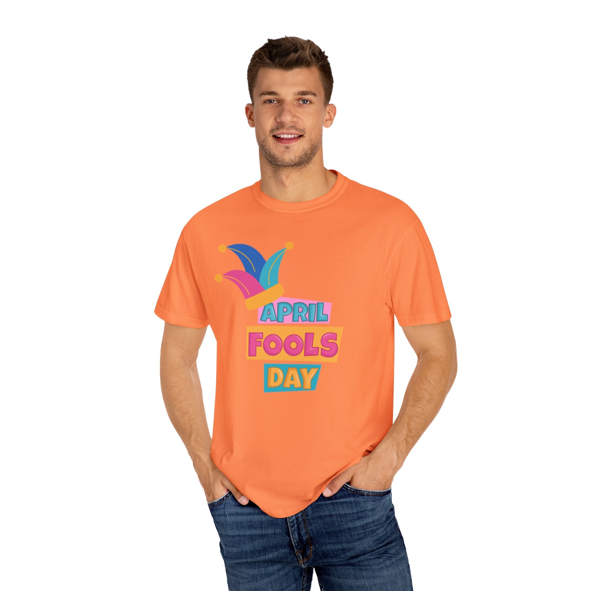 All Fool's Day Unisex Garment-Dyed T-shirt