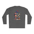 Uncle Sam Happy 4th of July Unisex Lightweight Long Sleeve Tee