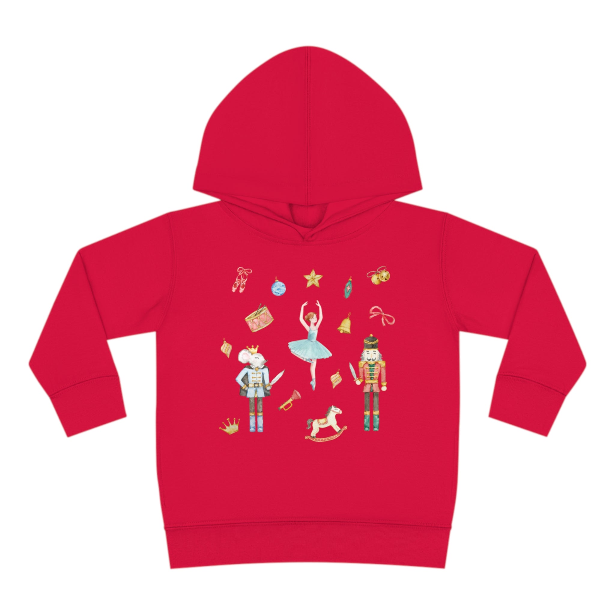 Nutcracker Toddler Pullover Fleece Hoodie