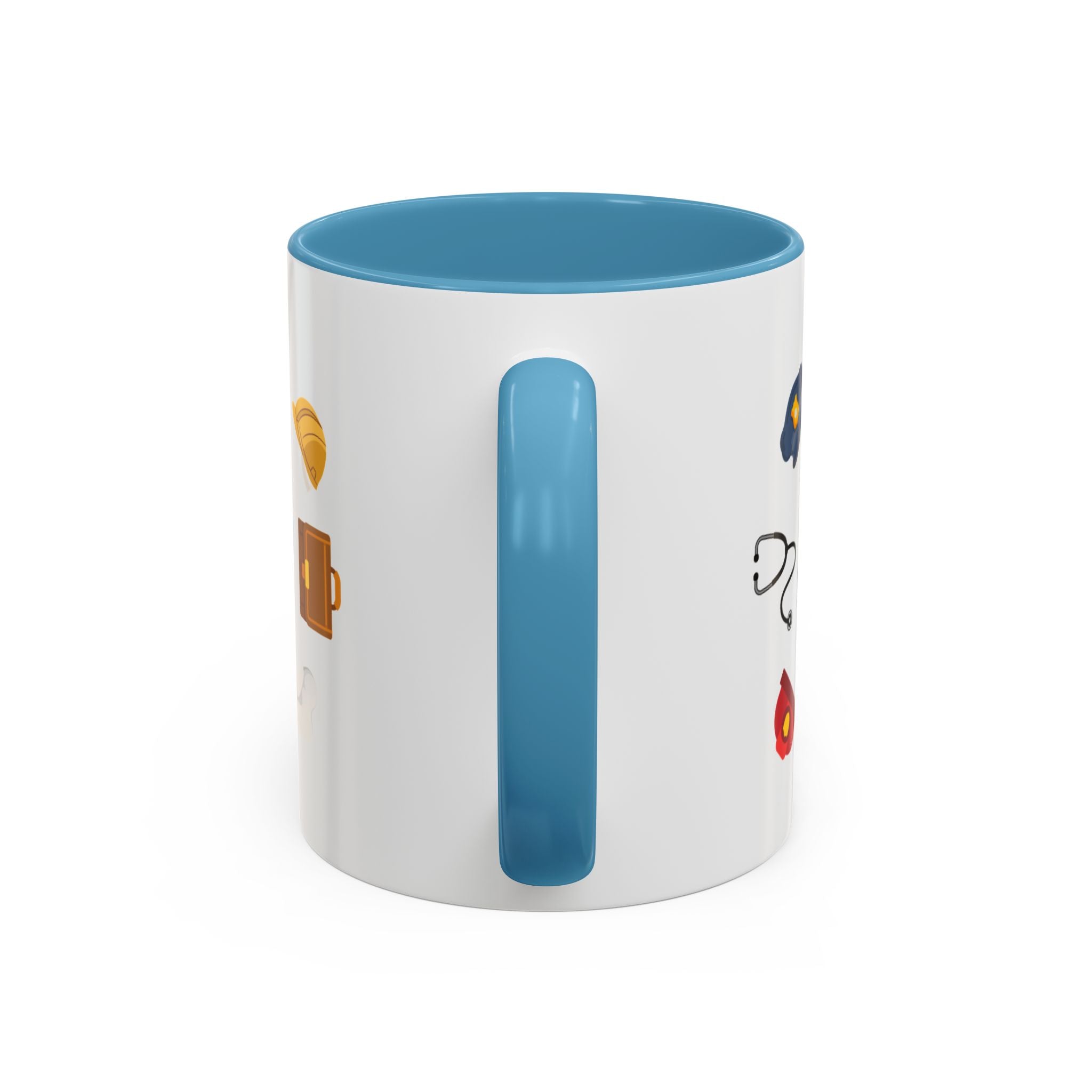 Happy Labor Day Wishes Accent Coffee Mug (11, 15oz)