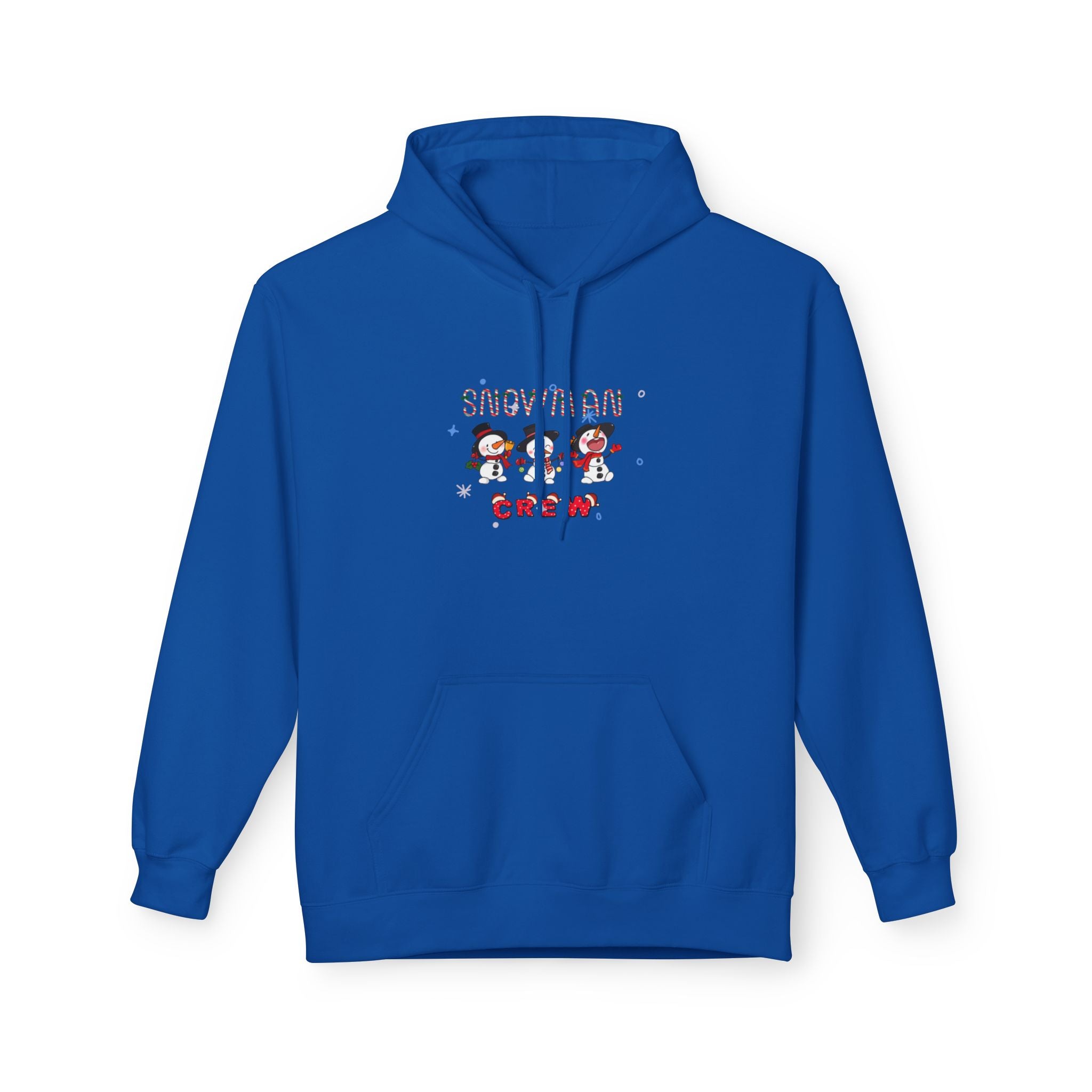 Snowman Crew Unisex Midweight Softstyle Fleece Hoodie