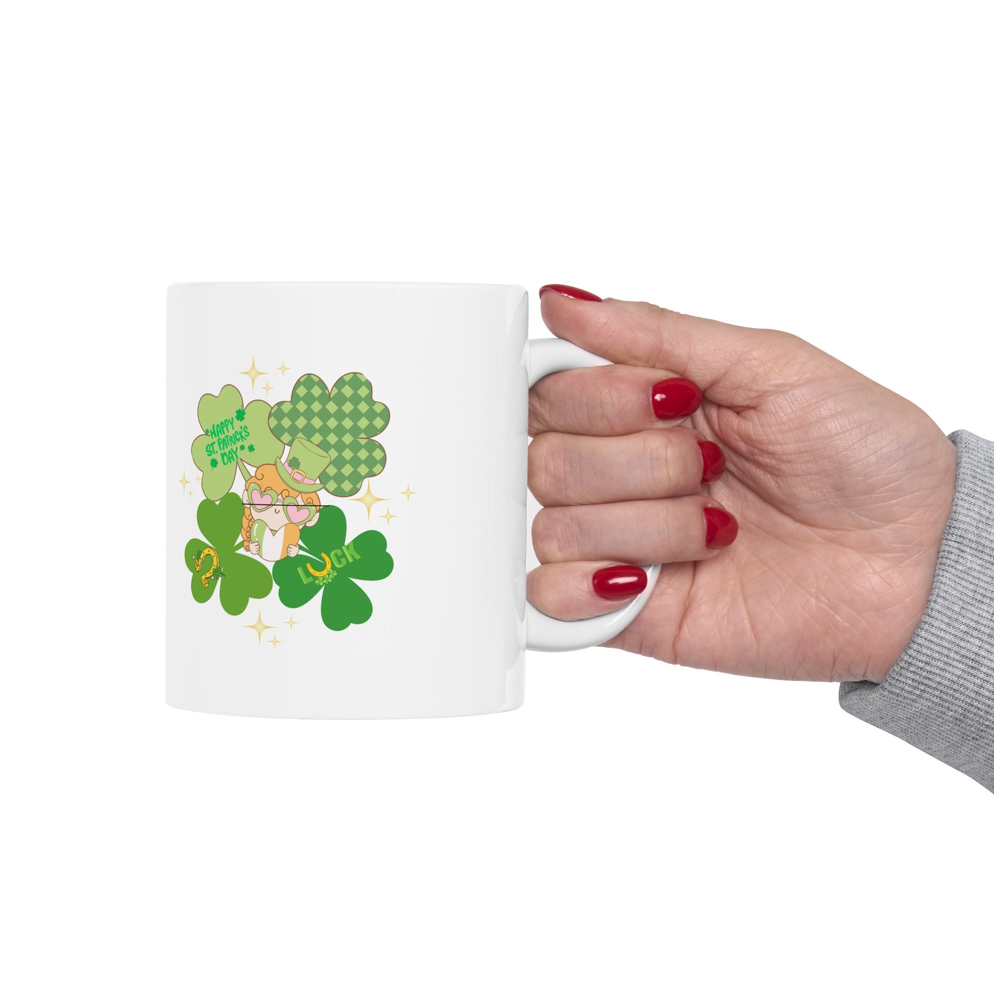 Retro St. Paddy's Day Ceramic Mug  (11oz, 15oz)