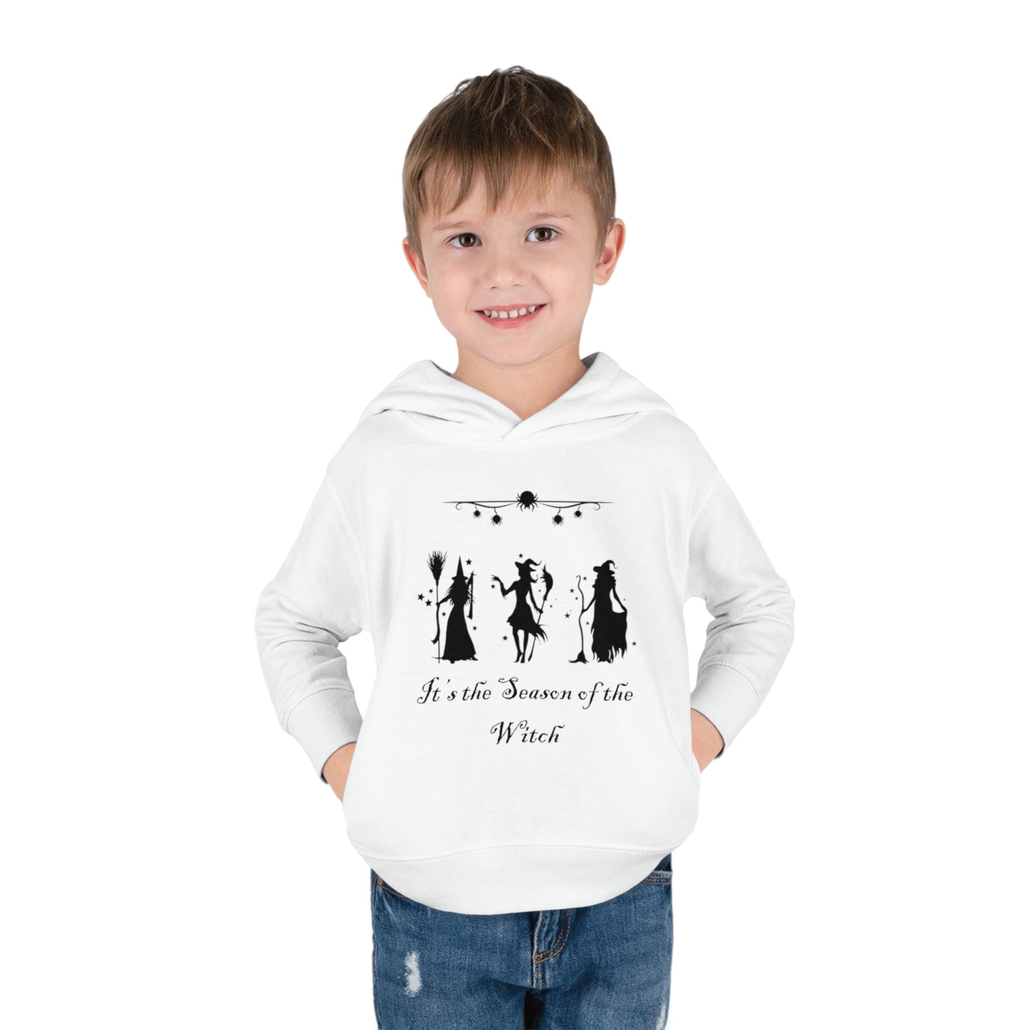 It's The Season of the Witch Toddler Pullover Fleece Hoodie