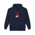 Gnome Valentine's Day Unisex Midweight Softstyle Fleece Hoodie