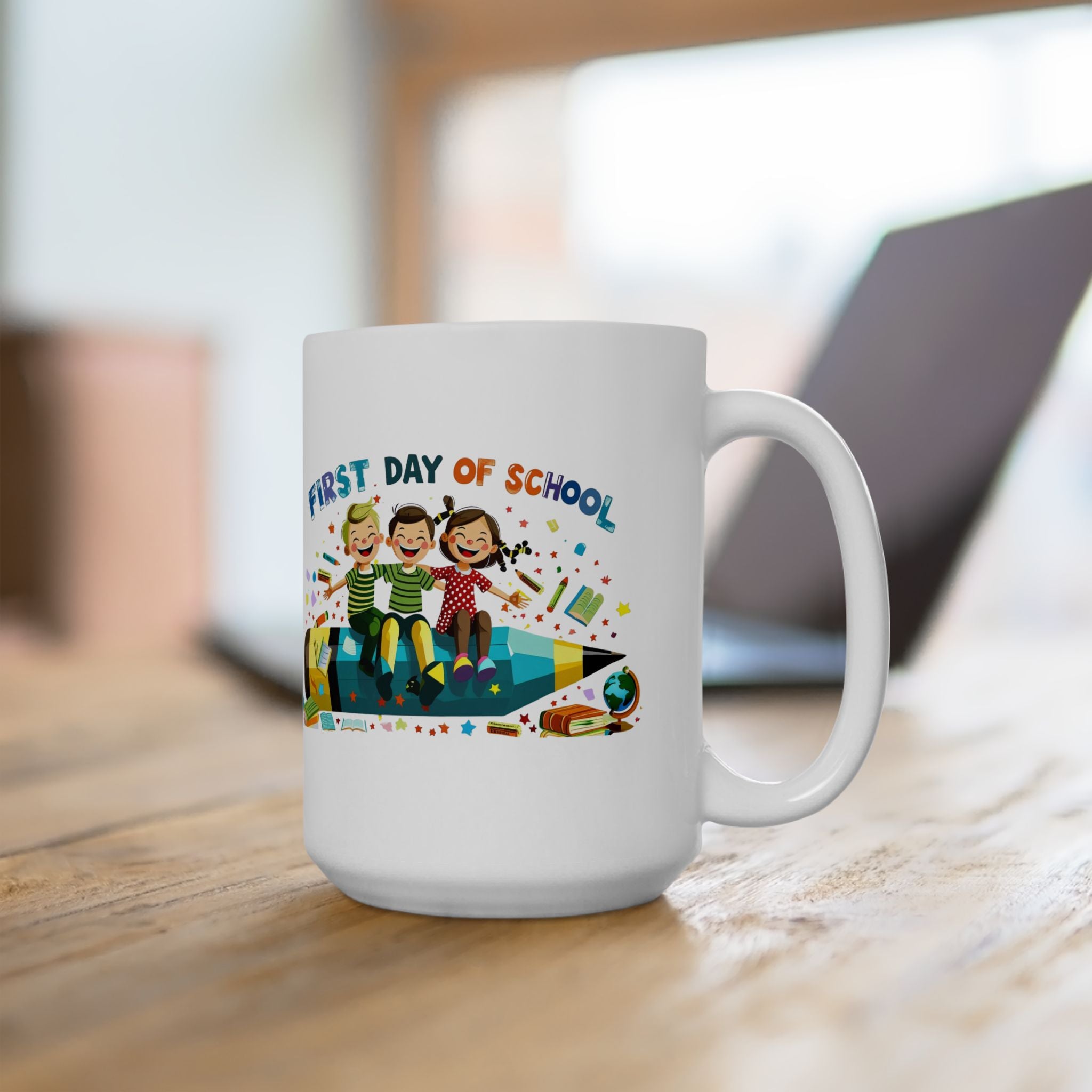 First Day of School Ceramic Mug