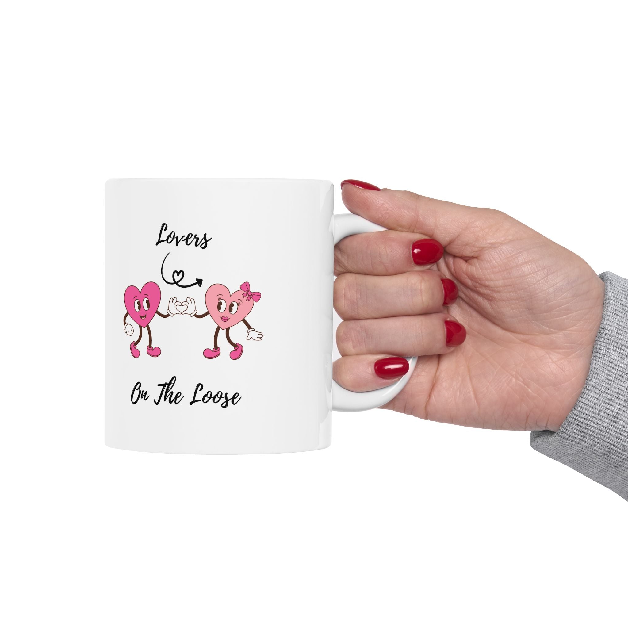 Lovers On The Loose Ceramic Mug, (11oz, 15oz)