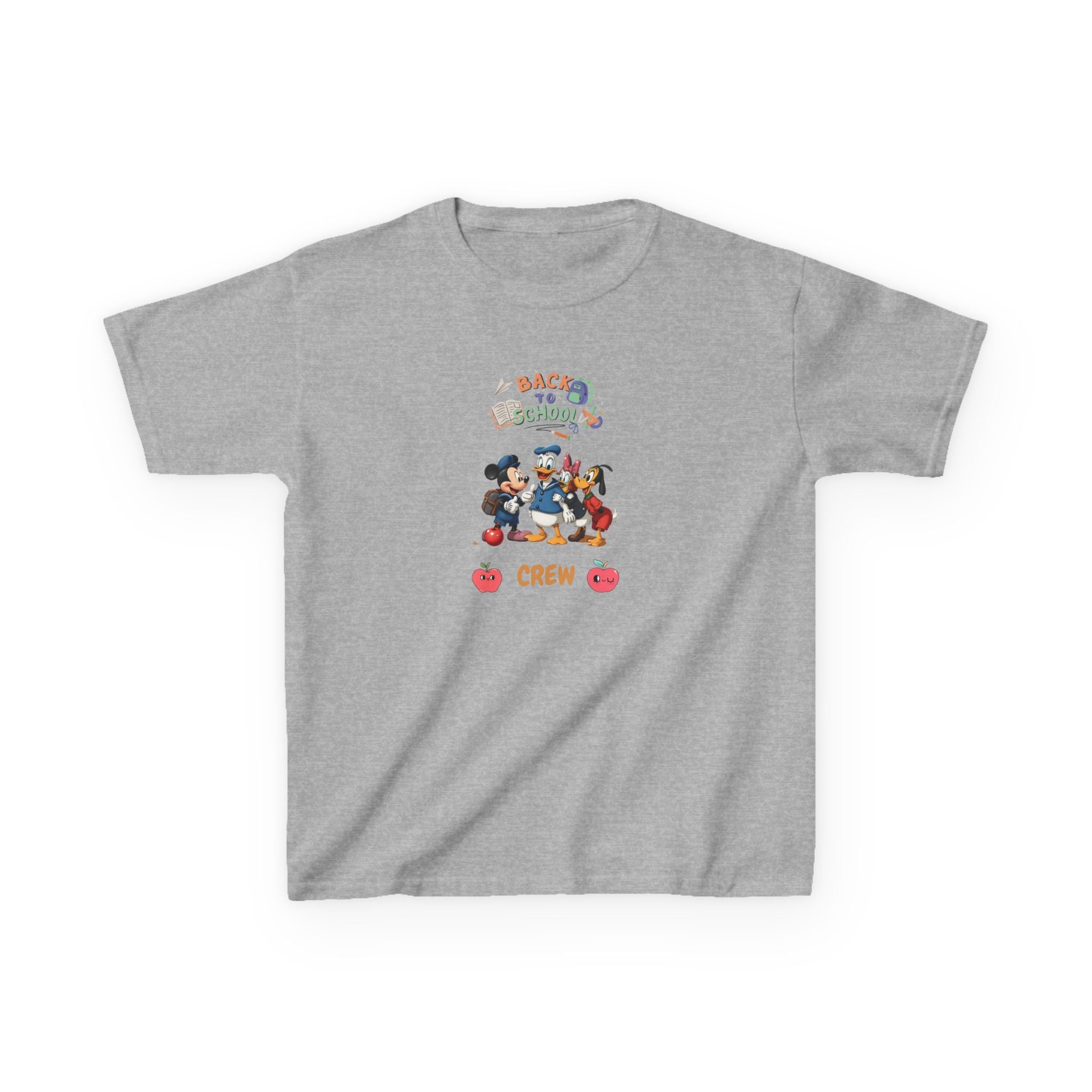 Back to School Crew Kids Heavy Cotton Tee
