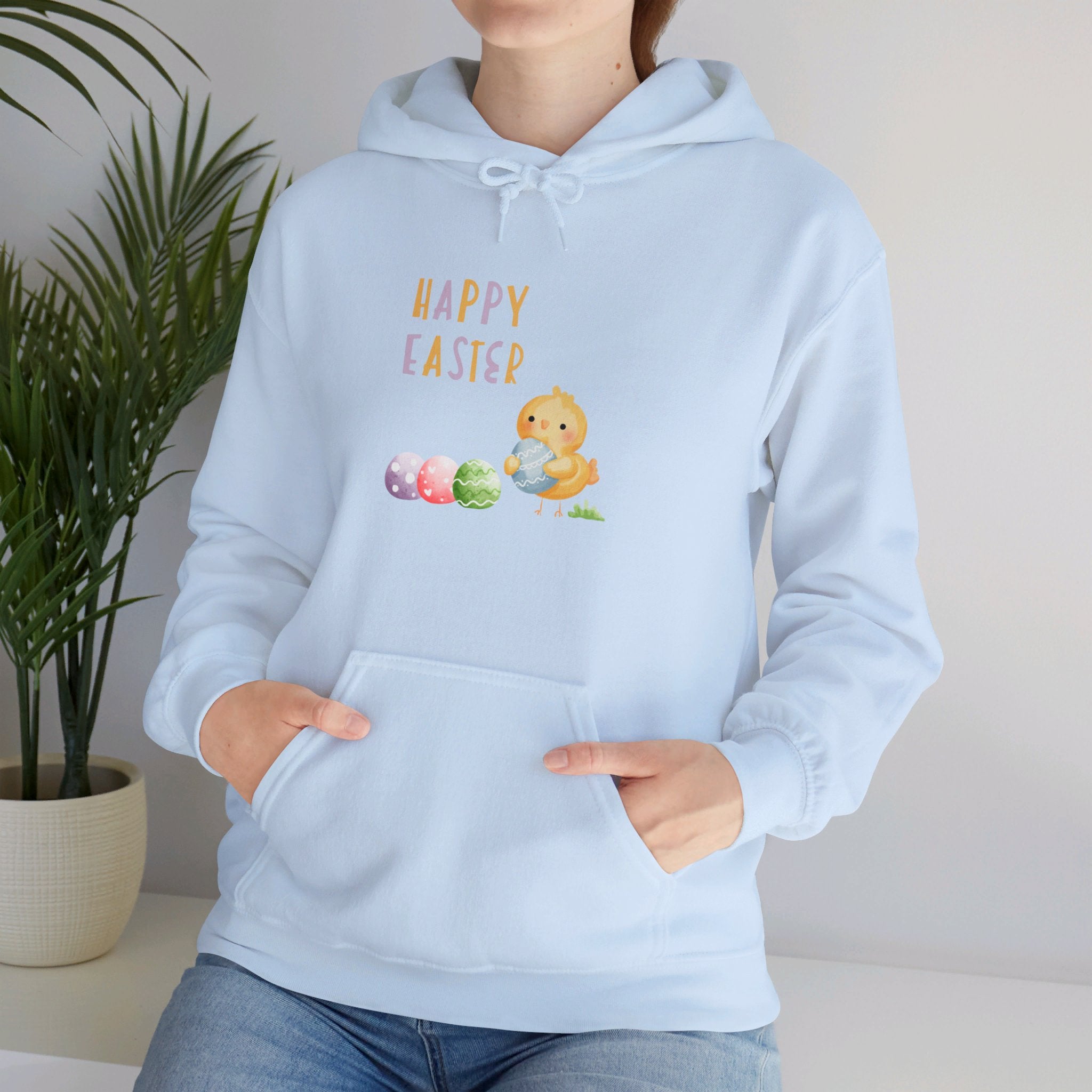 Wishing You A Happy Easter Unisex Heavy Blend™ Hooded Sweatshirt