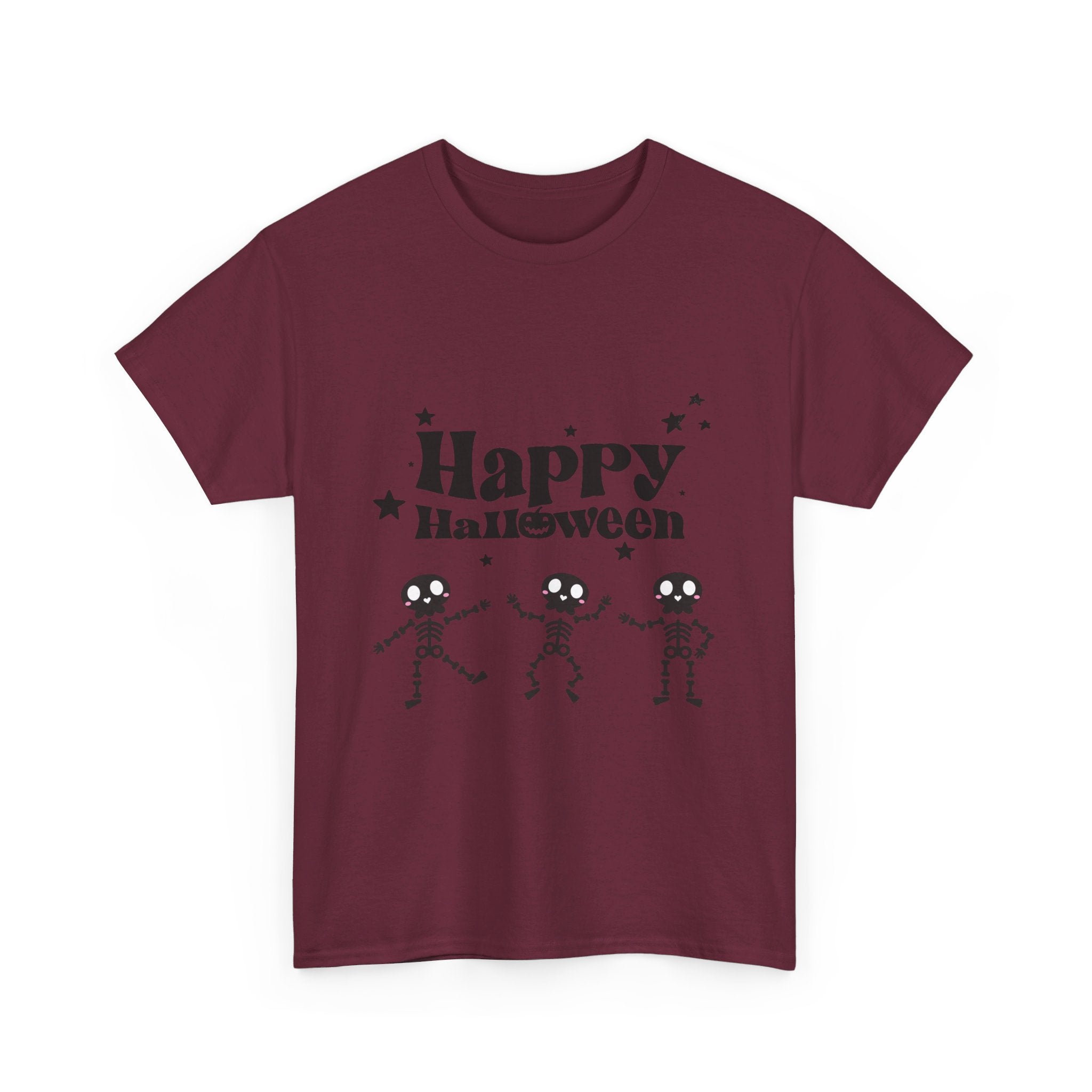 Happy Halloween Crew Unisex Heavy Cotton Tee