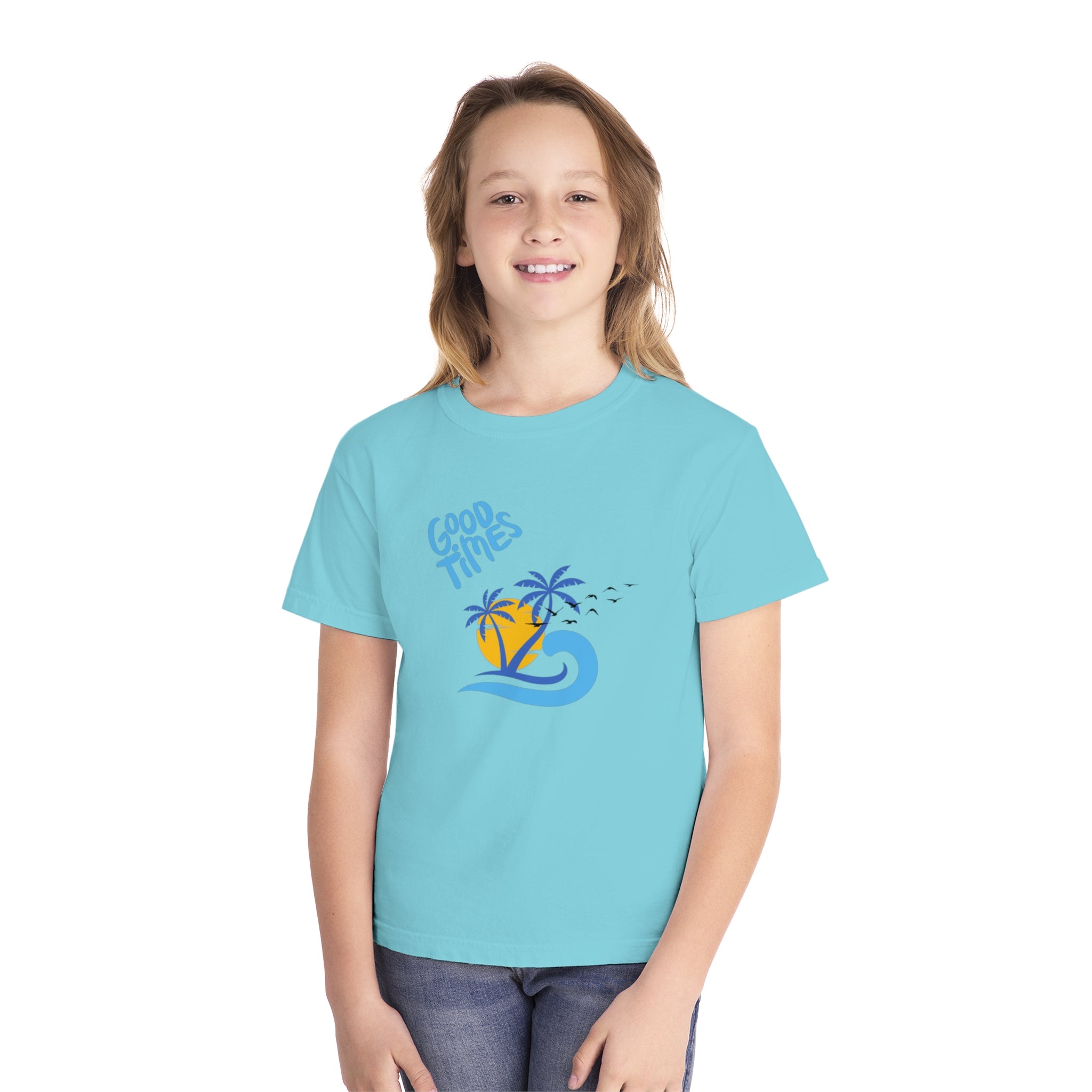 Beach Good Times Youth Midweight Tee