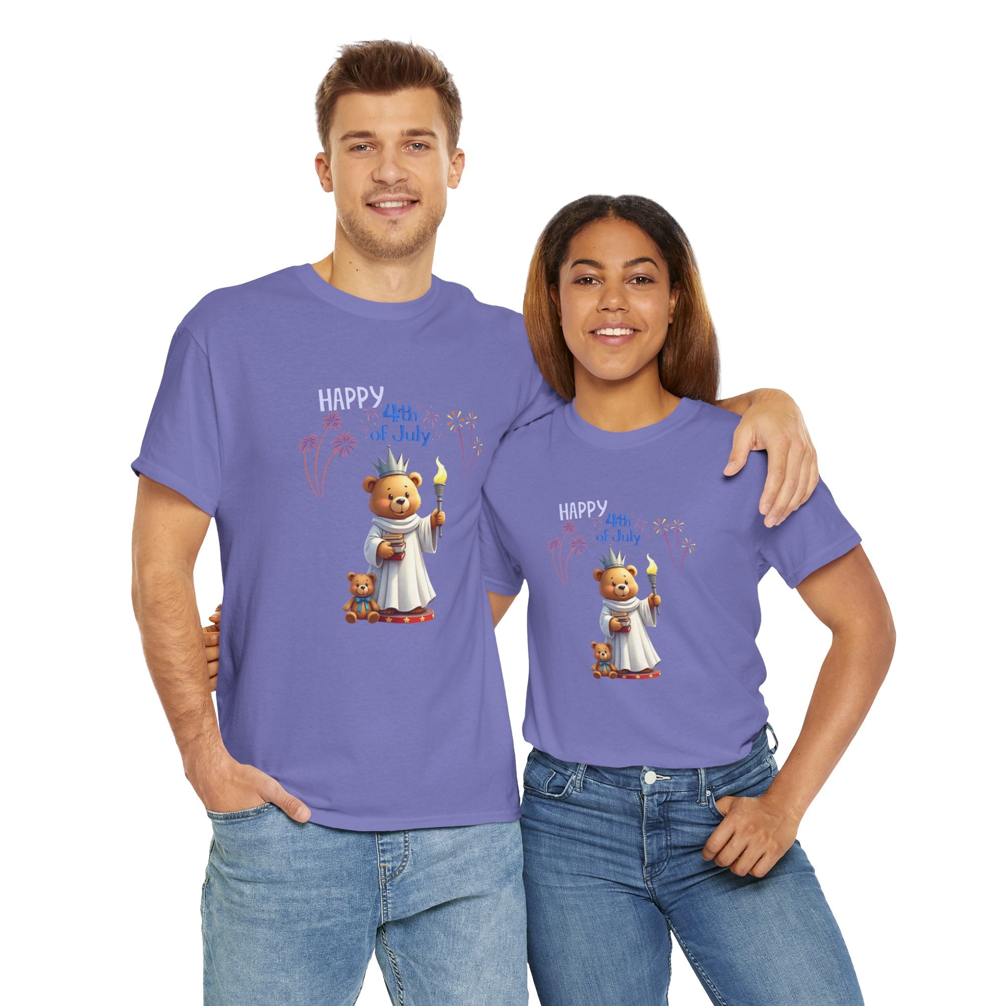 Lady Liberty Unisex Heavy Cotton Tee