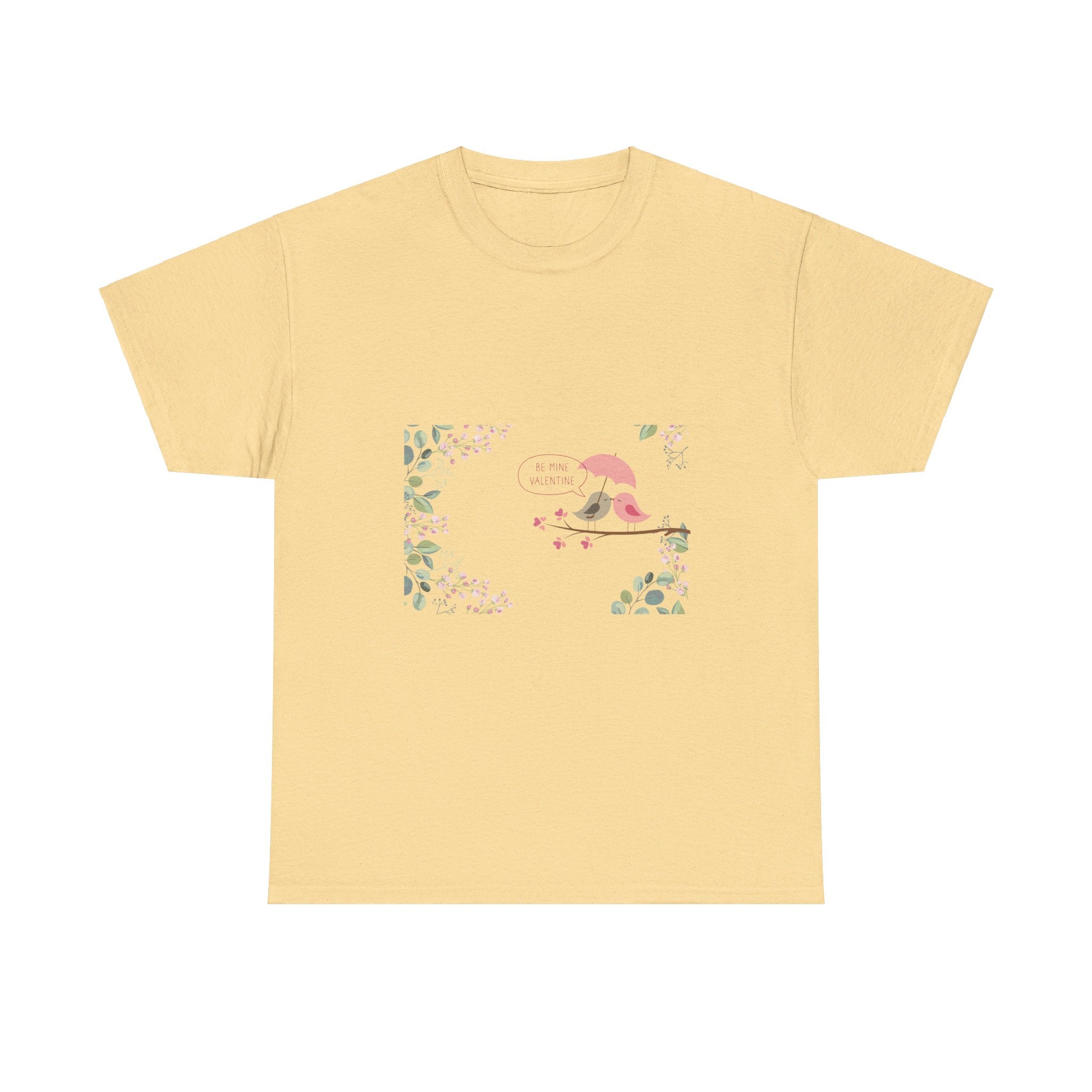 Happy Valentine's Day Lovers Unisex Heavy Cotton Tee