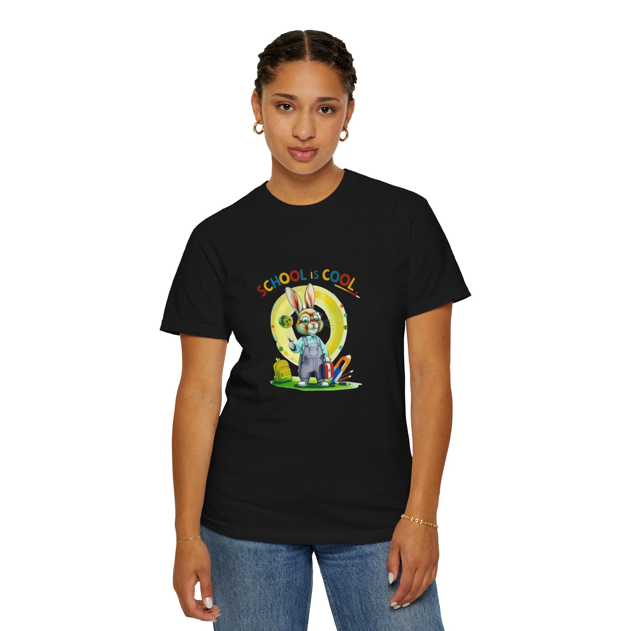 School is Cool Unisex Garment-Dyed Tee