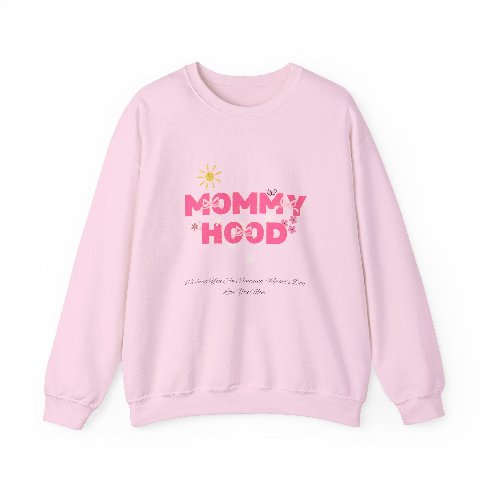 Mommy Hood Unisex Crewneck Sweatshirt