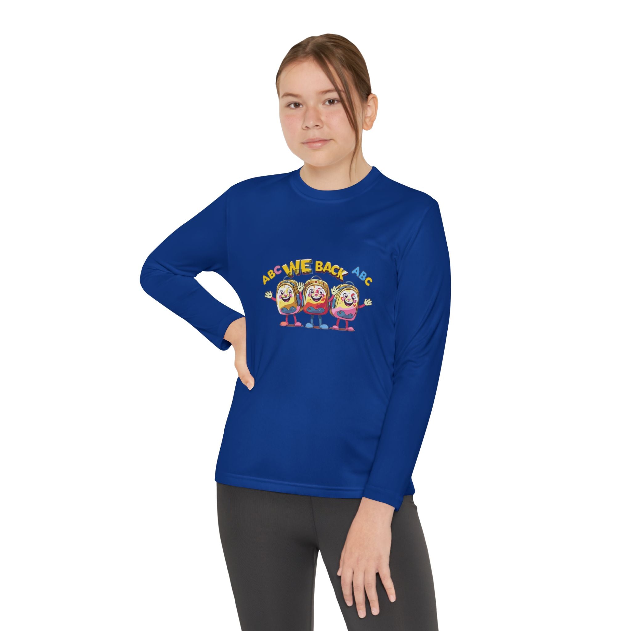 We Back Youth Long Sleeve Competitor Tee