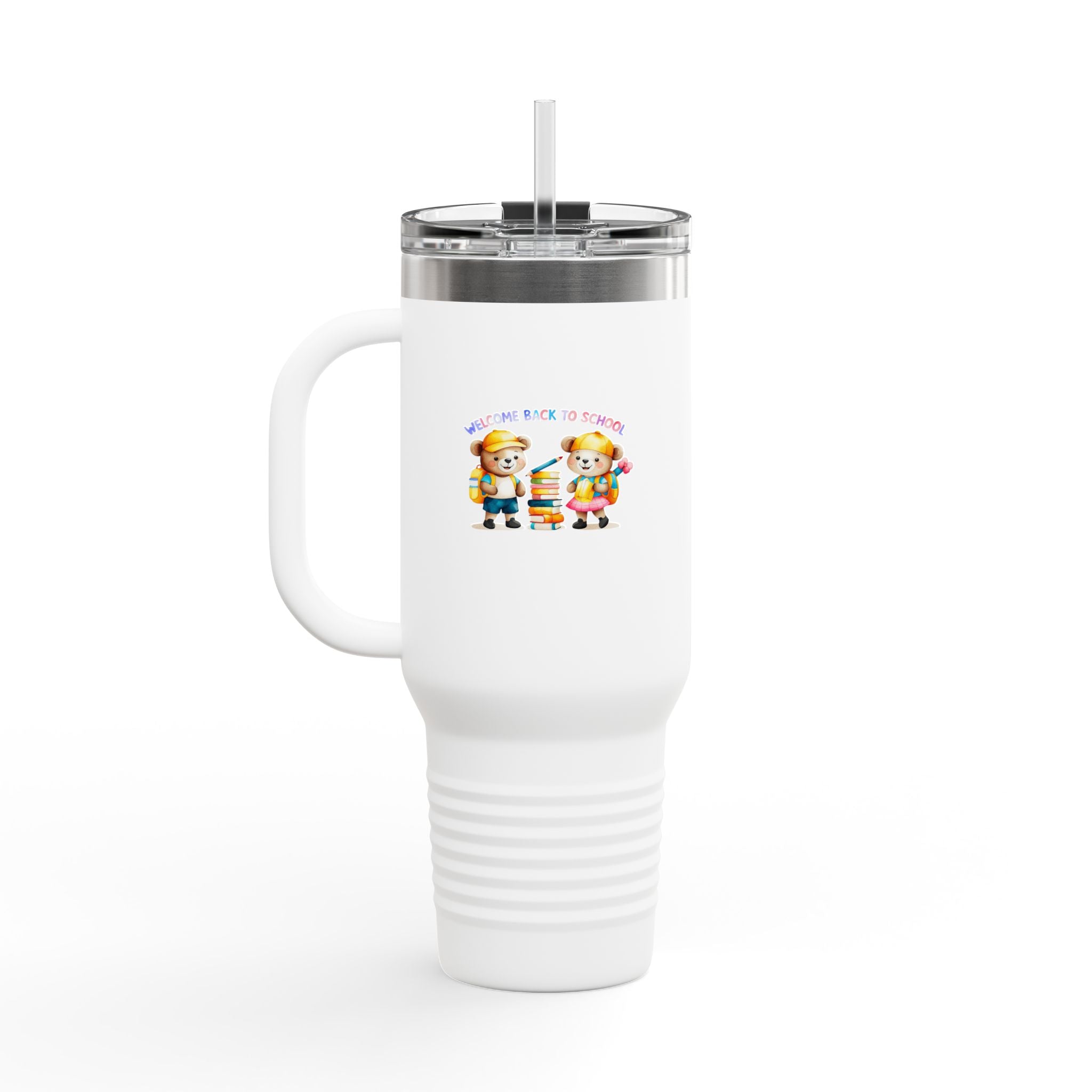Welcome Back to School Insulated Travel Mug