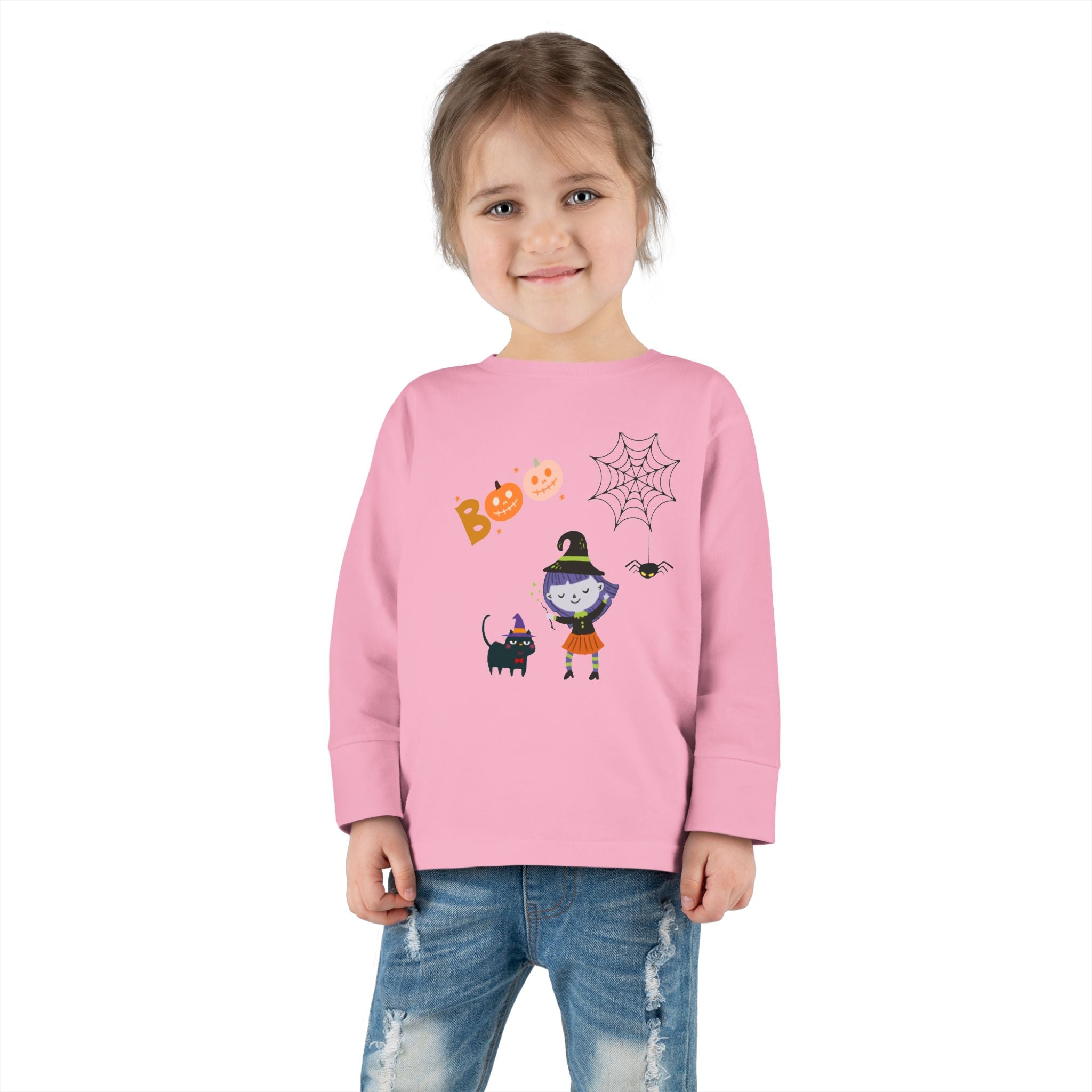 Boo Party Toddler Long Sleeve Tee