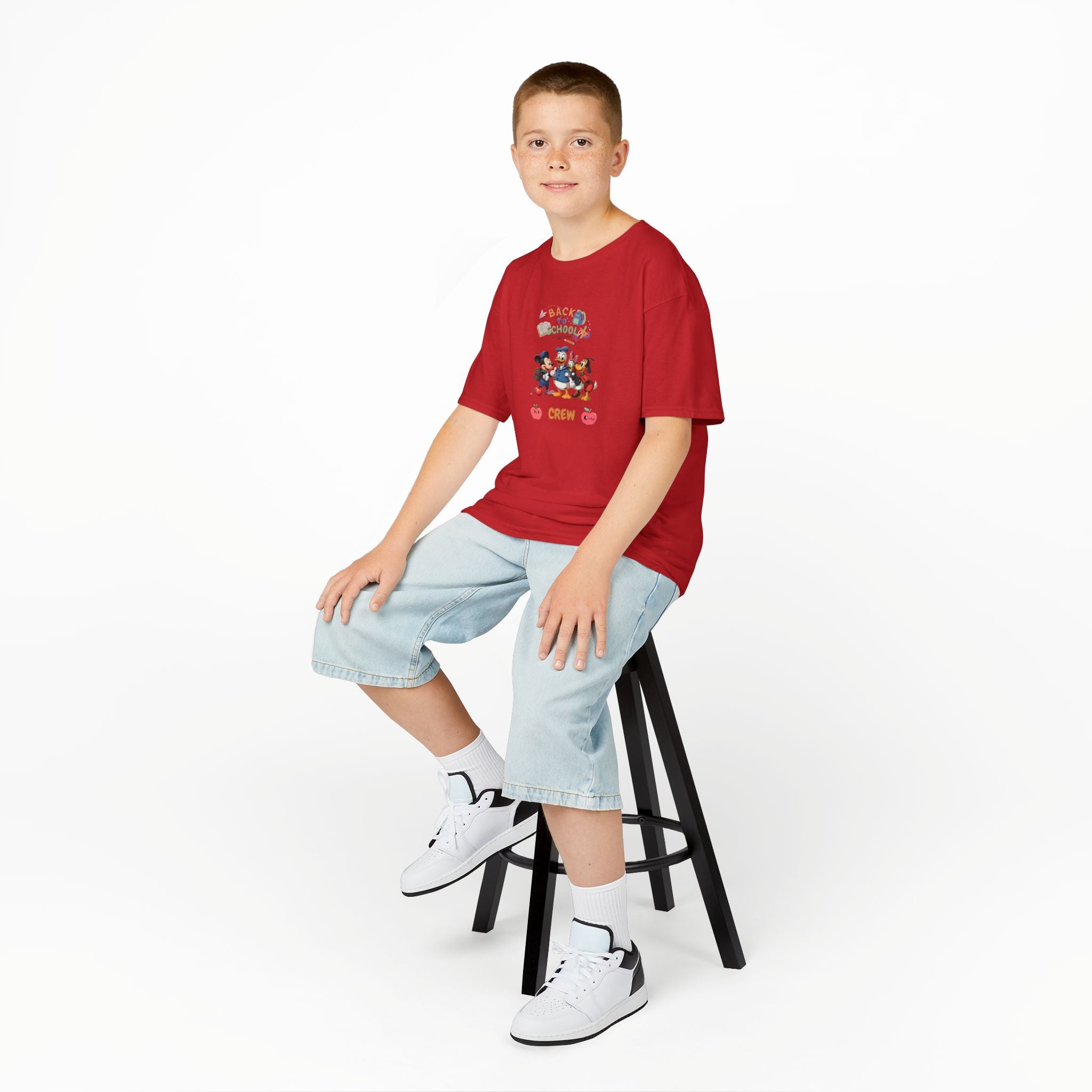 Back to School Crew Kids Heavy Cotton Tee