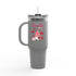 Gnome Valentine's Day Insulated Travel Mug, 40oz
