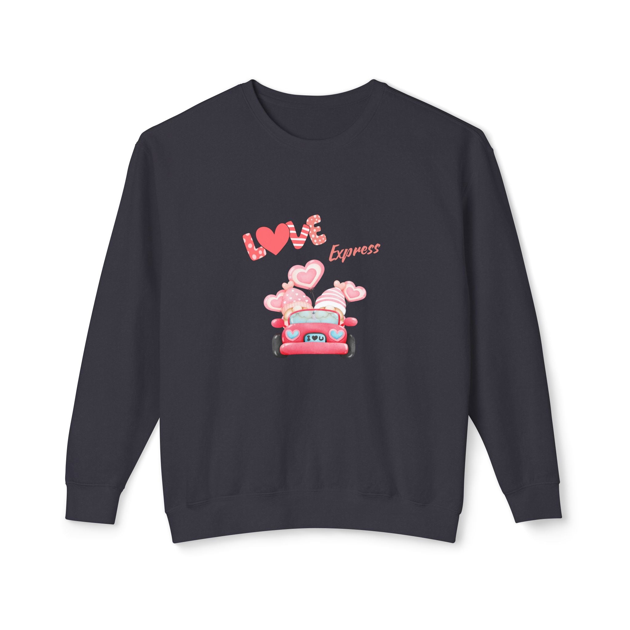 Love Express Unisex Lightweight Crewneck Sweatshirt