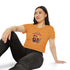 Happy 4th of July Teddy Bear Couple  Crop Top