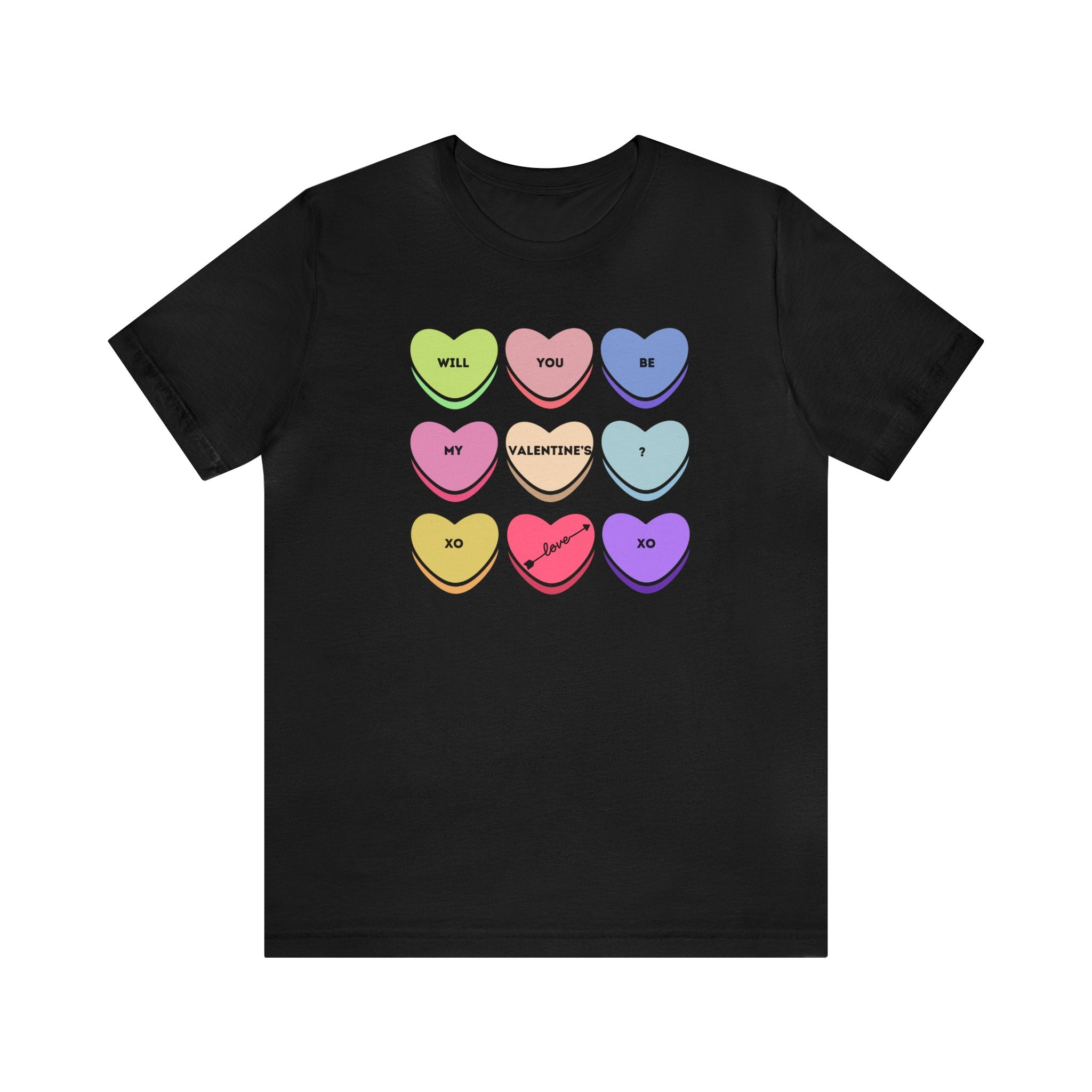 Will You Be My Valentine? Unisex Jersey Short Sleeve Tee