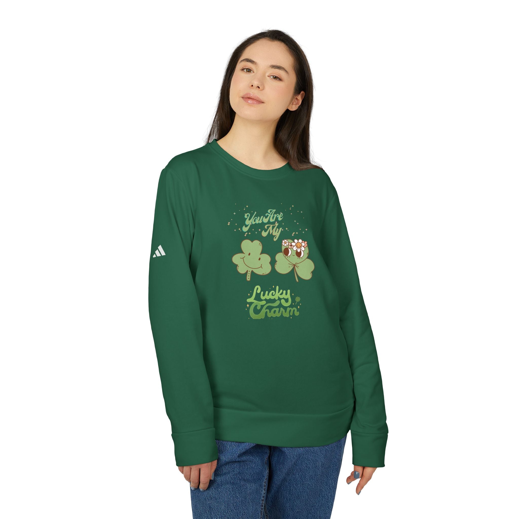 You’re My Lucky Charm Fleece Crewneck Sweatshirt