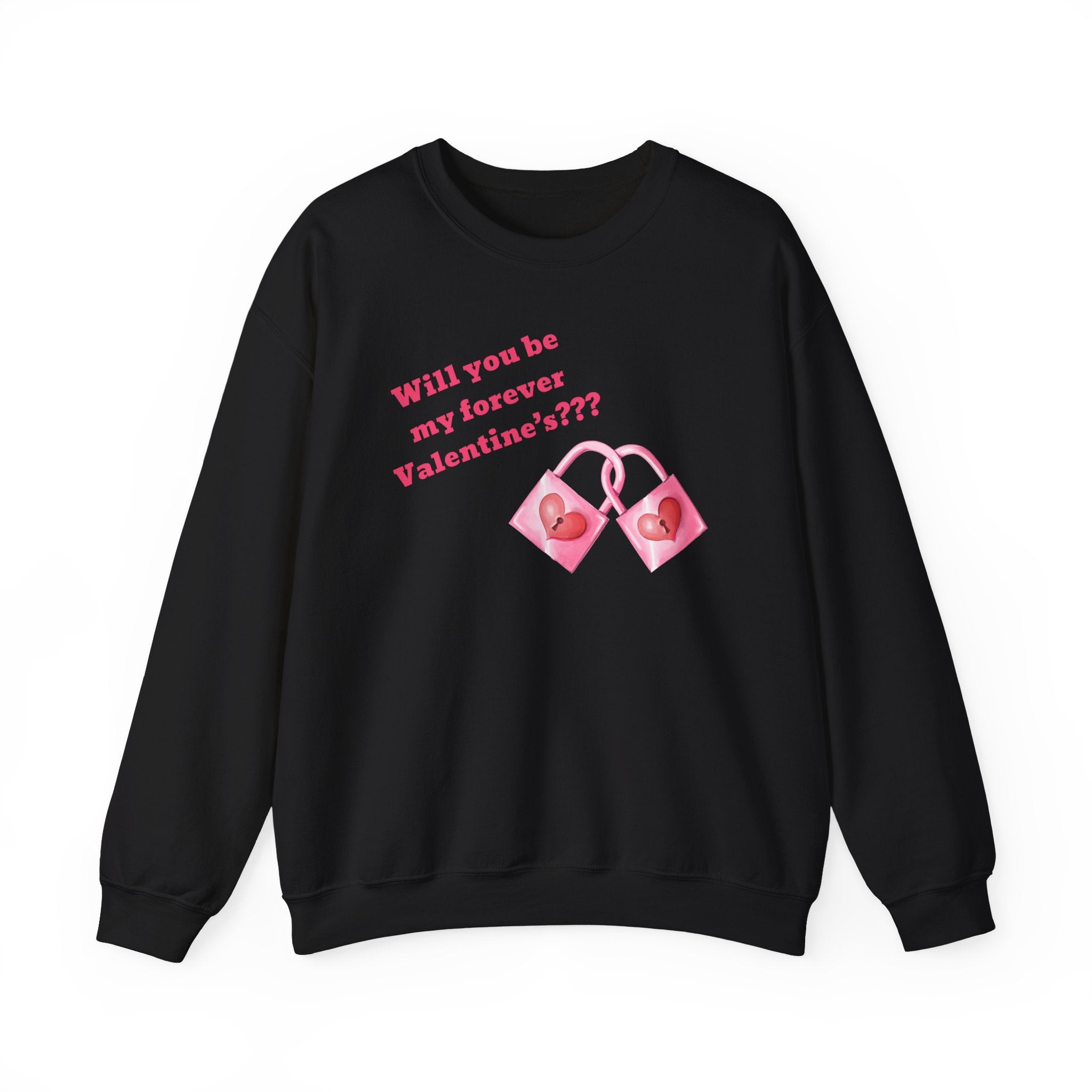 Will You Be My Forever Valentine?? Unisex Heavy Blend™ Crewneck Sweatshirt