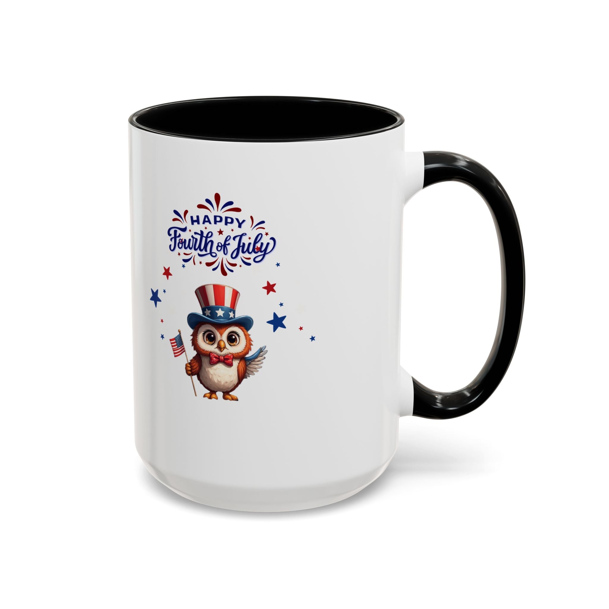 American Eagle Happy 4th of July Coffee Mug