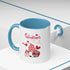 Gnome Valentine's Day Accent Coffee Mug (11, 15oz)