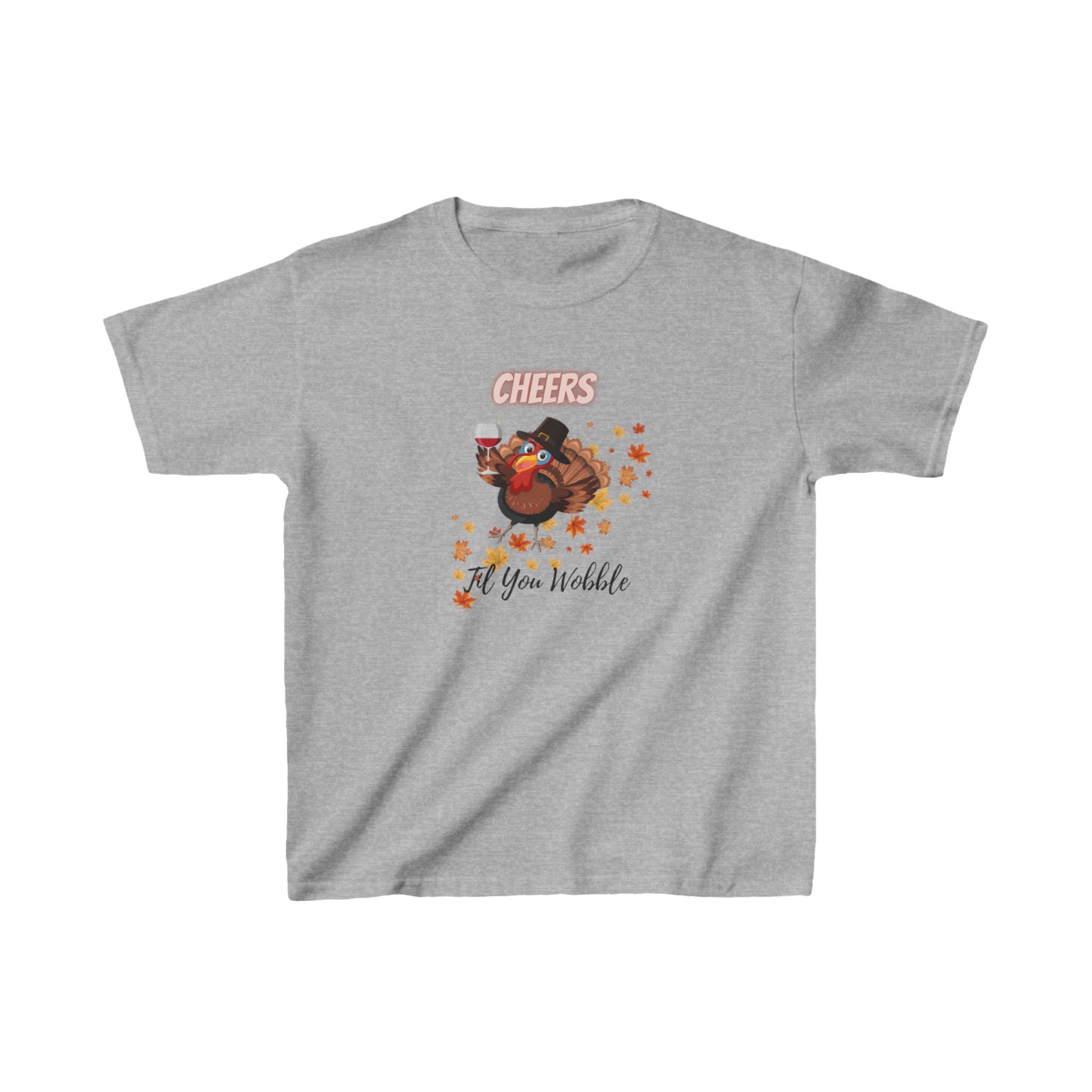 Cheers Til You Wobble Kids Heavy Cotton™ Tee