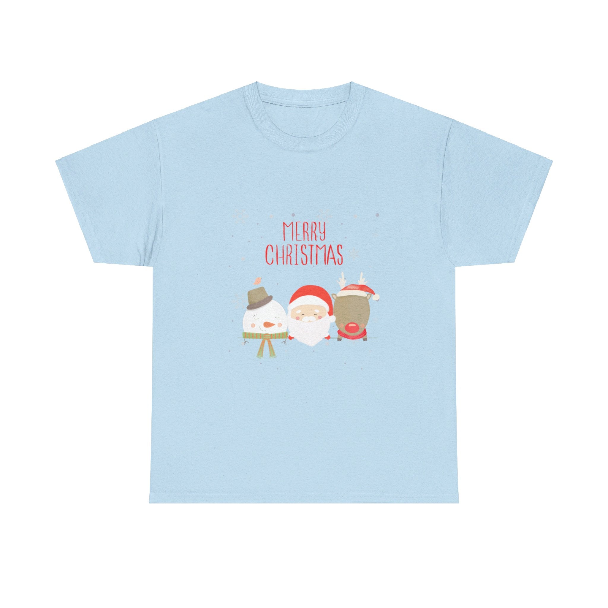 Merry Xmas Crew Unisex Heavy Cotton Tee