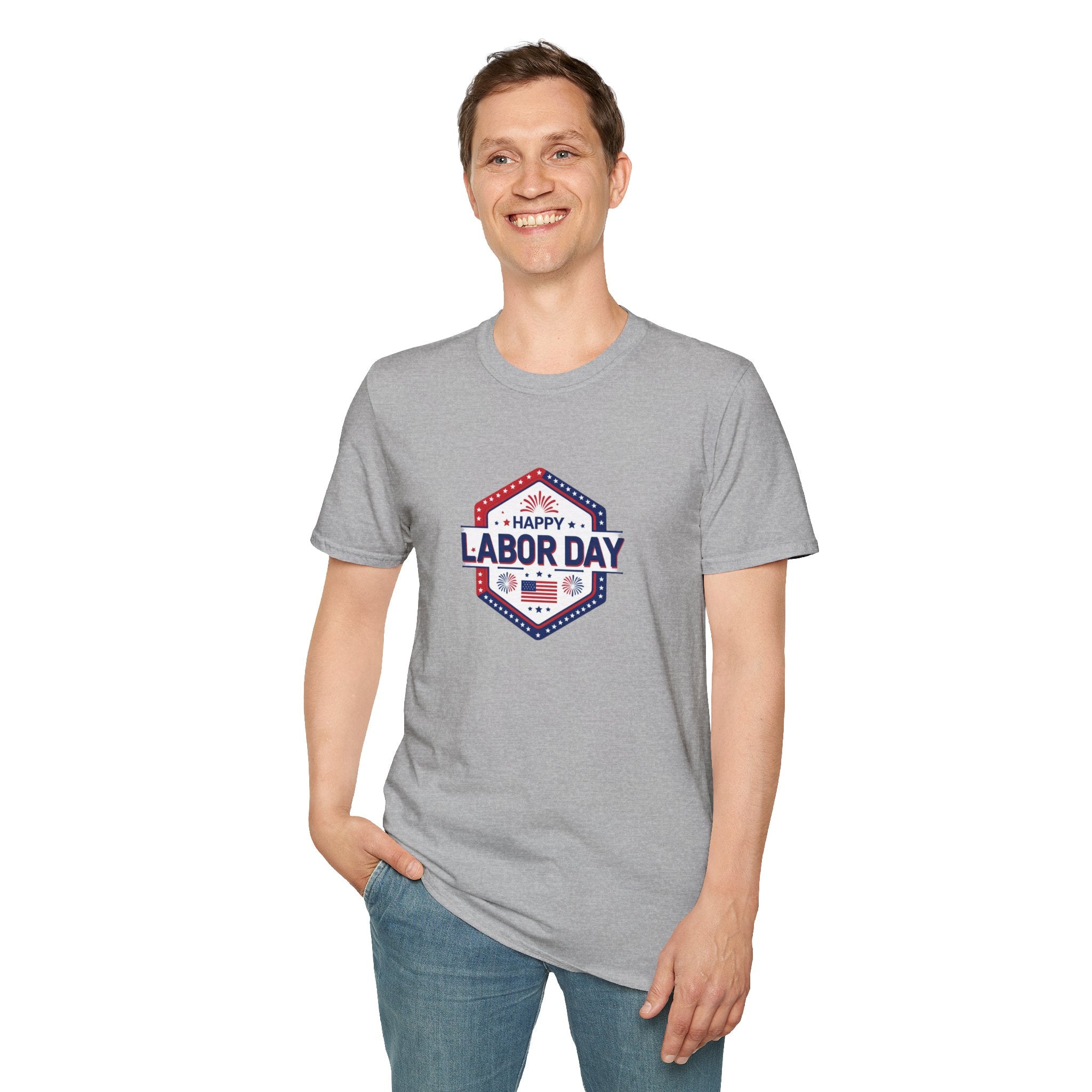 Celebrate Labor Day Unisex Softstyle T-Shirt