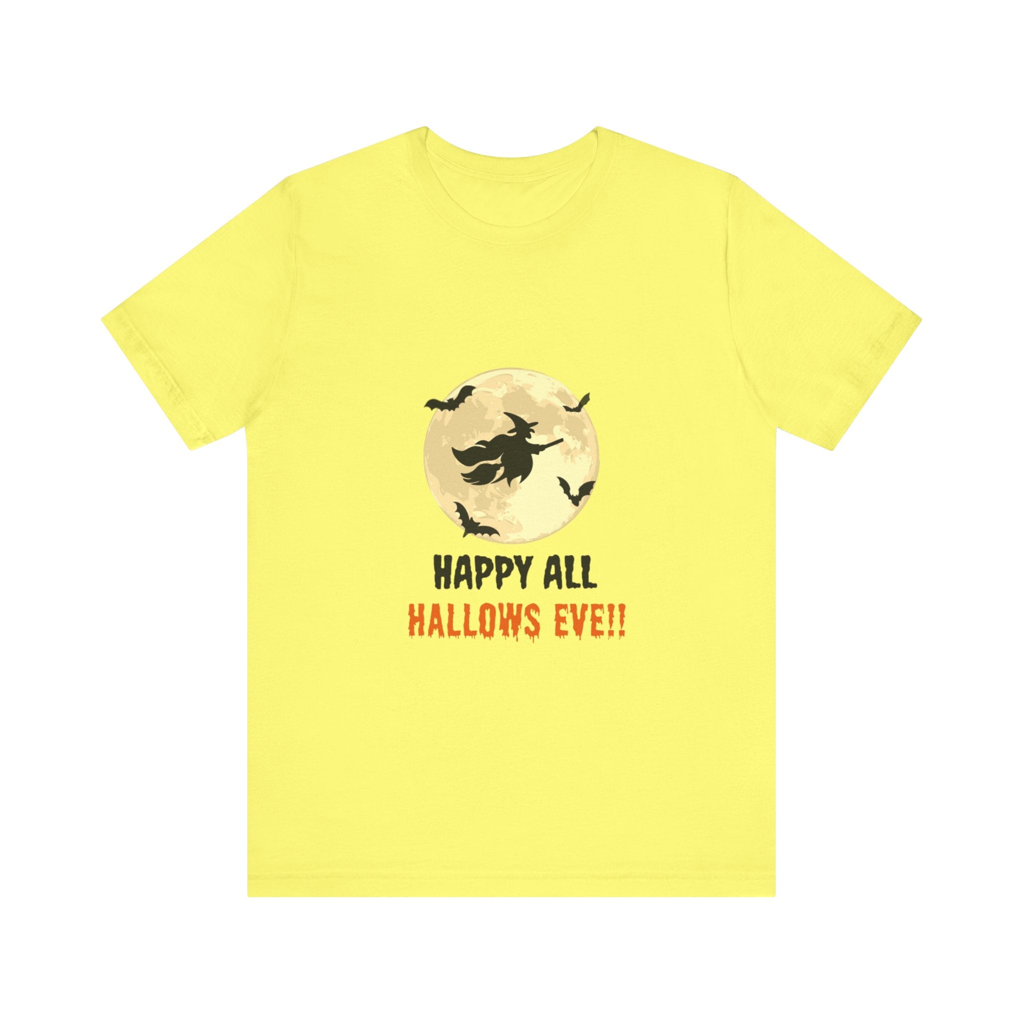 Happy All Hallows Eve Unisex Jersey Short Sleeve Tee