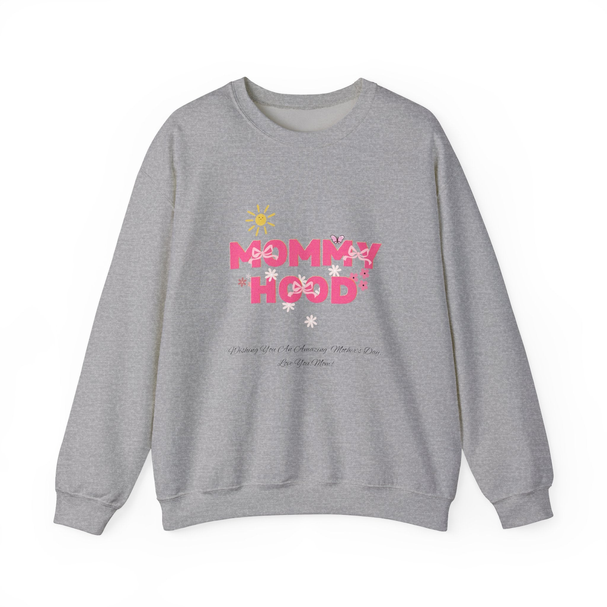 Mommy Hood Unisex Crewneck Sweatshirt