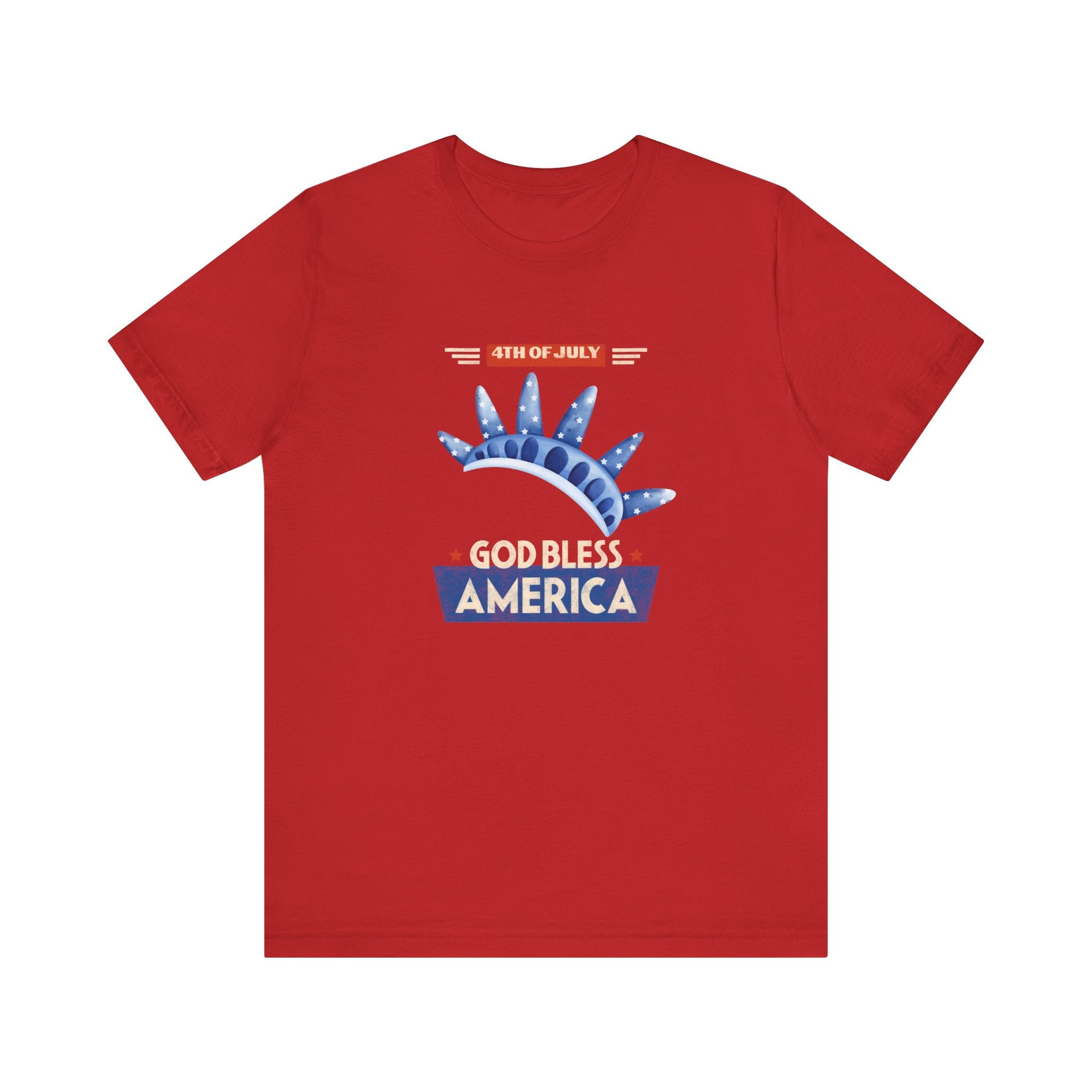 God Bless America Unisex Jersey Short Sleeve Tee