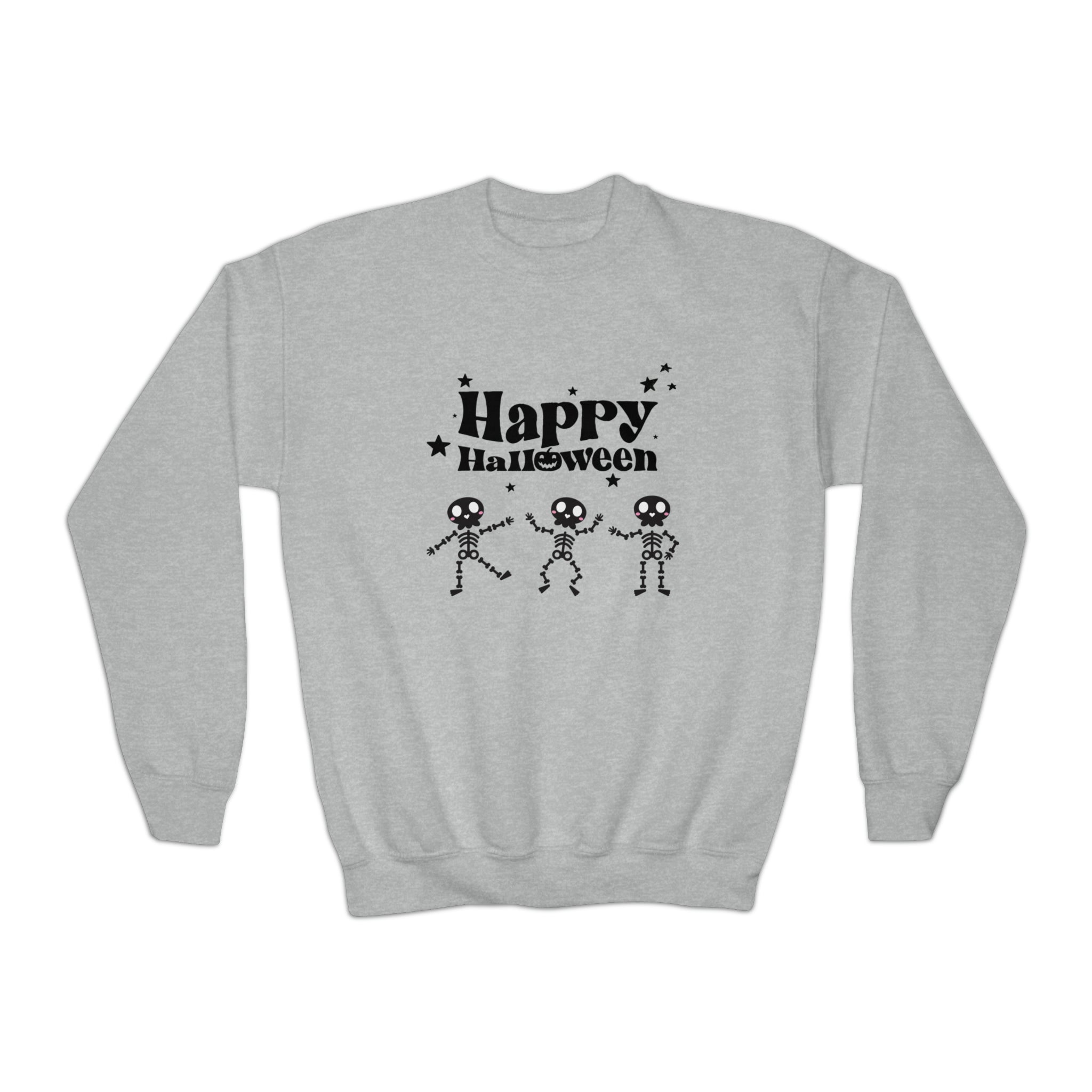 Happy Halloween Crew Youth Crewneck Sweatshirt