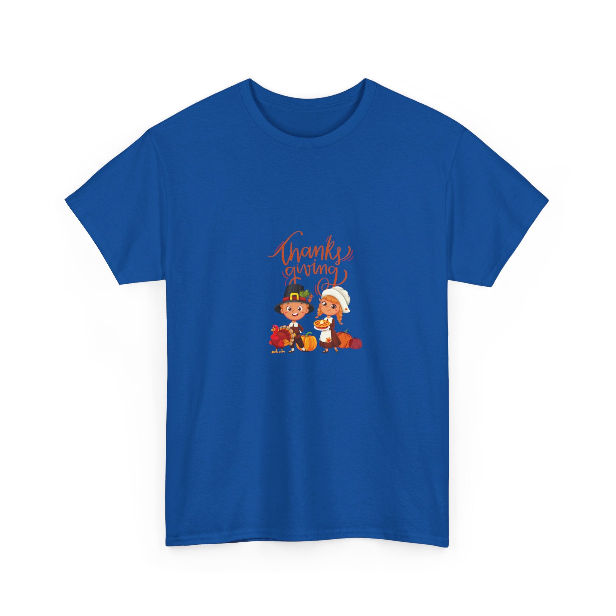 Happy Thanksgiving Unisex Heavy Cotton Tee