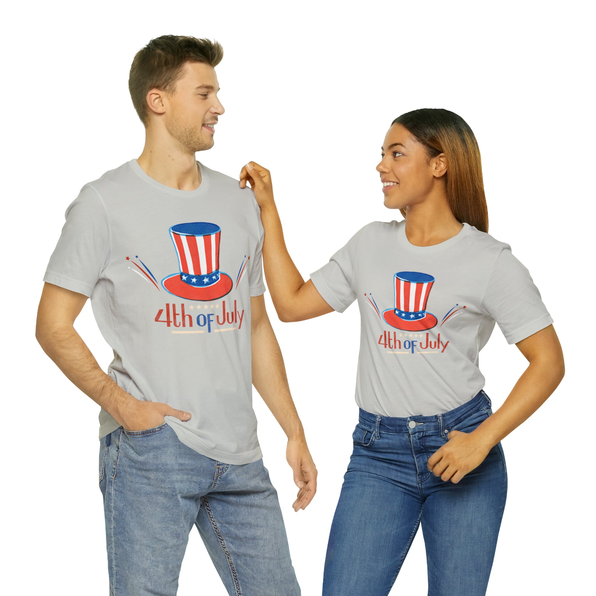 4th Of July Unisex Jersey Short Sleeve Tee