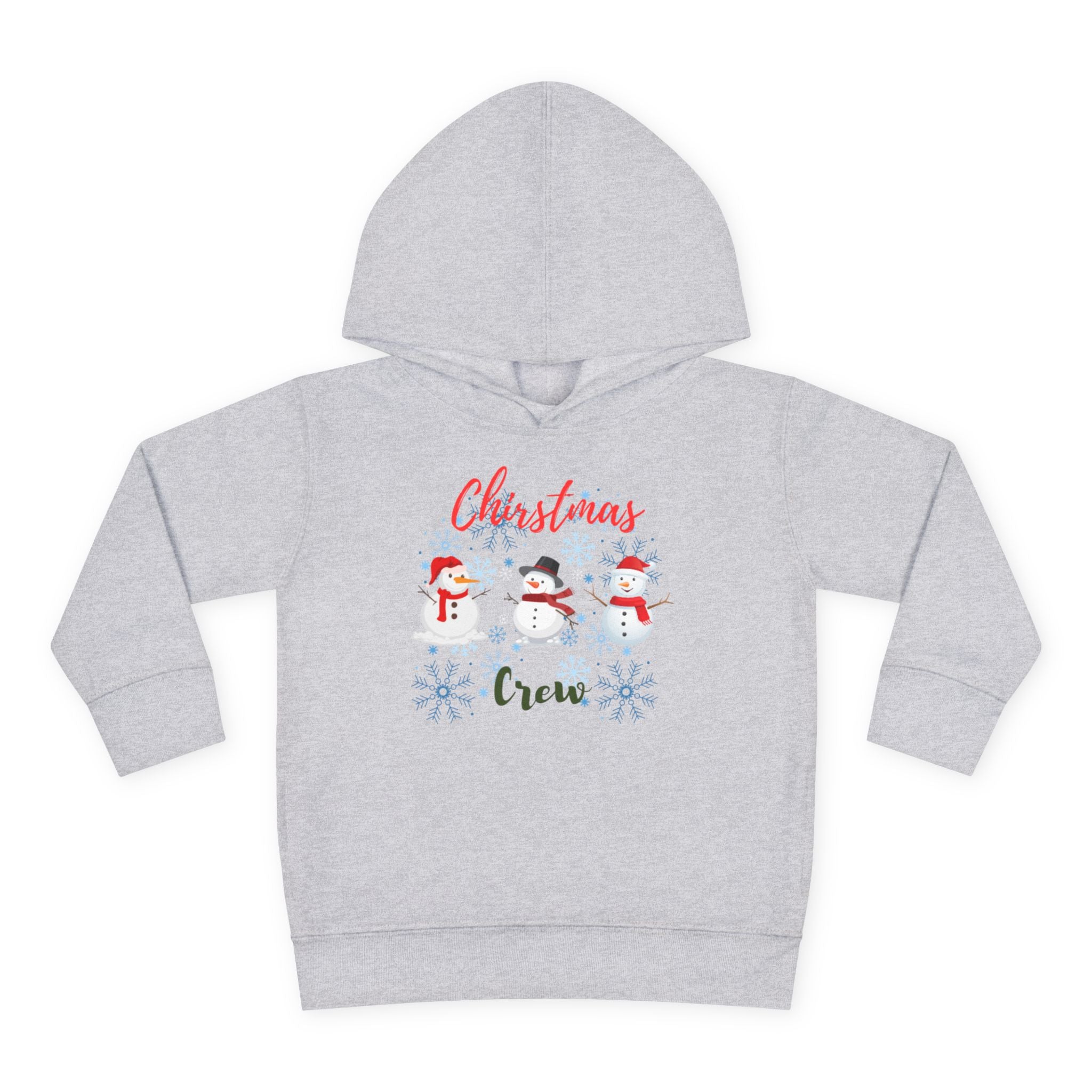 Christmas Crew Toddler Pullover Fleece Hoodie