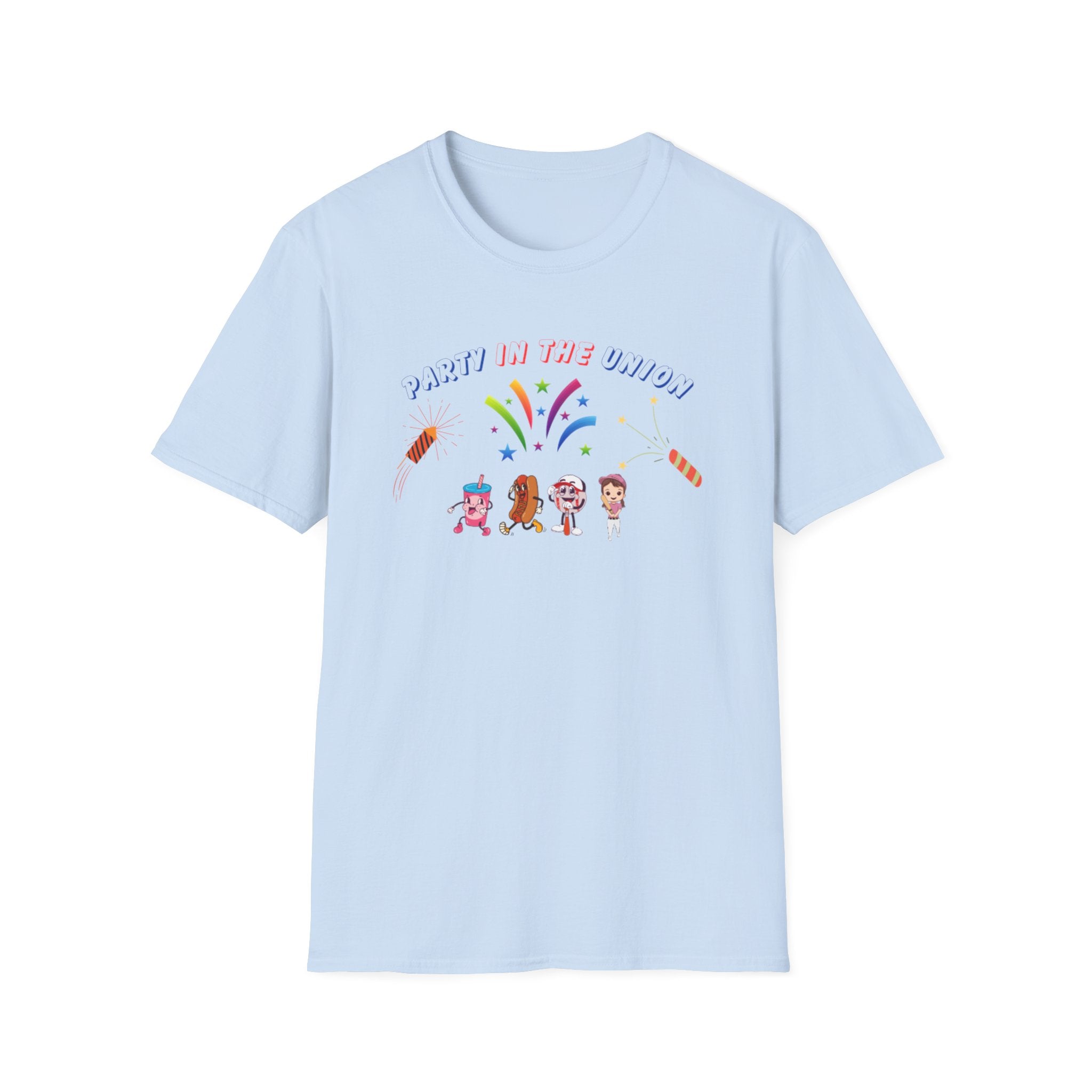 Party In The Union Unisex Softstyle T-Shirt