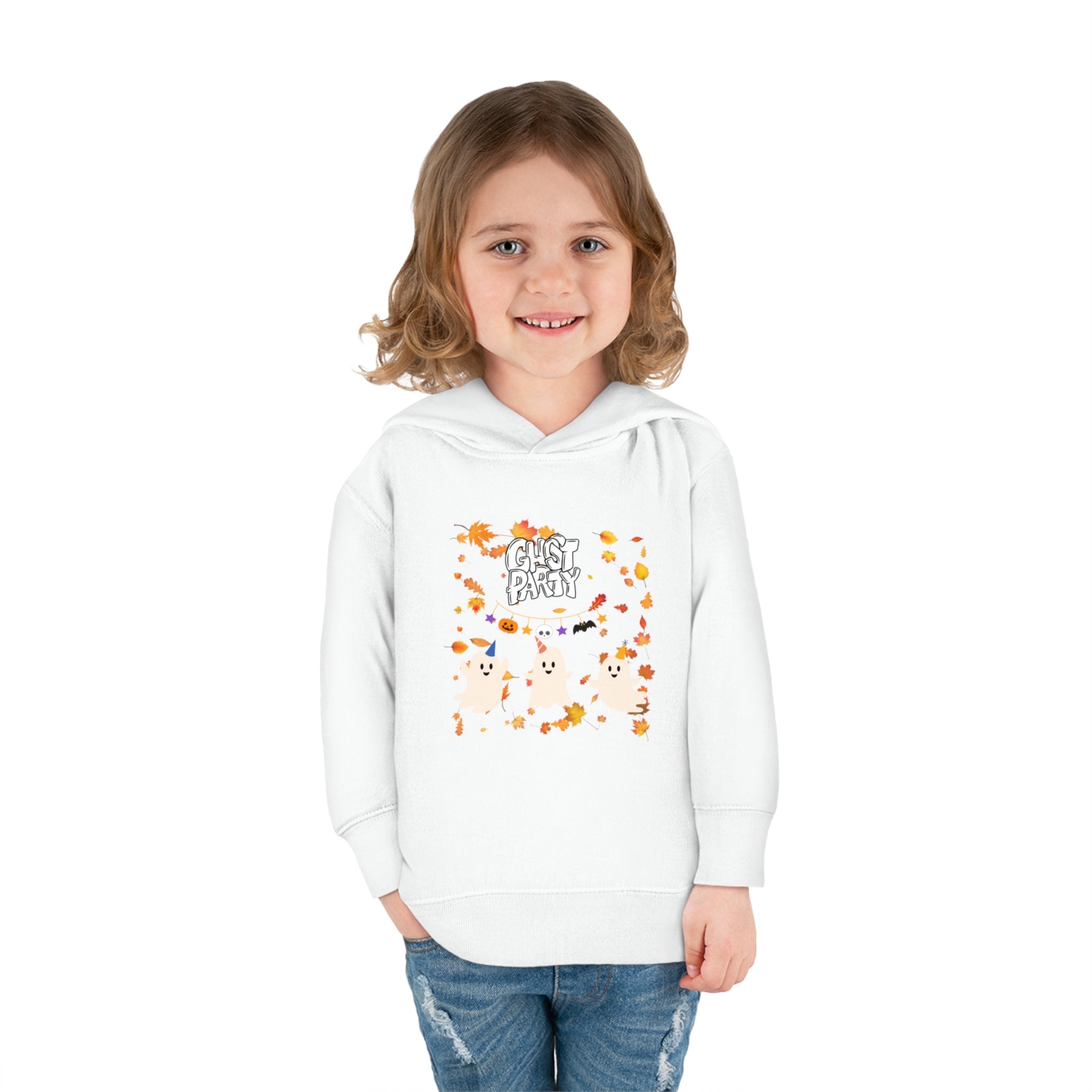 Ghost Party Toddler Pullover Fleece Hoodie
