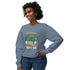 Rolling With My Gnomies Unisex Lightweight Crewneck Sweatshirt