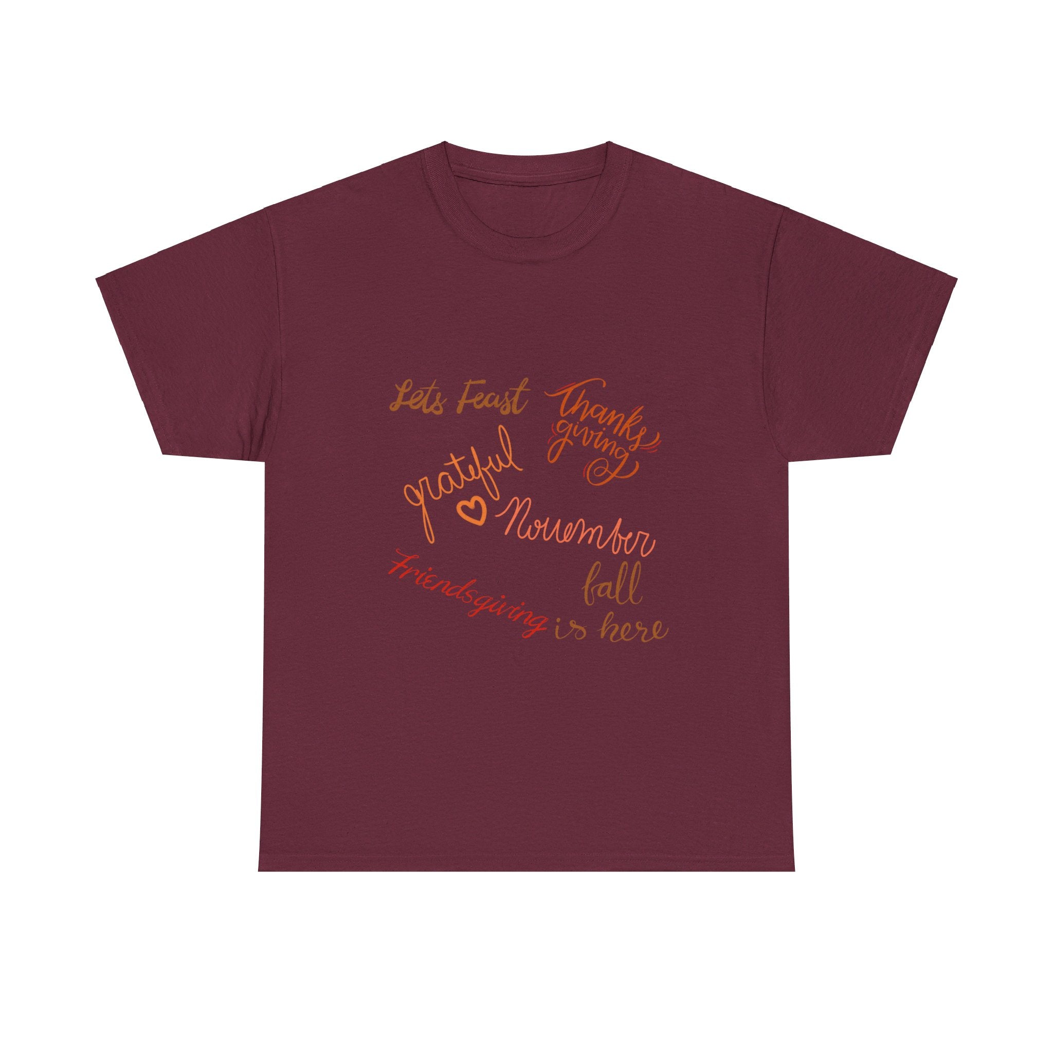 Thanksgiving Season Unisex Heavy Cotton Tee