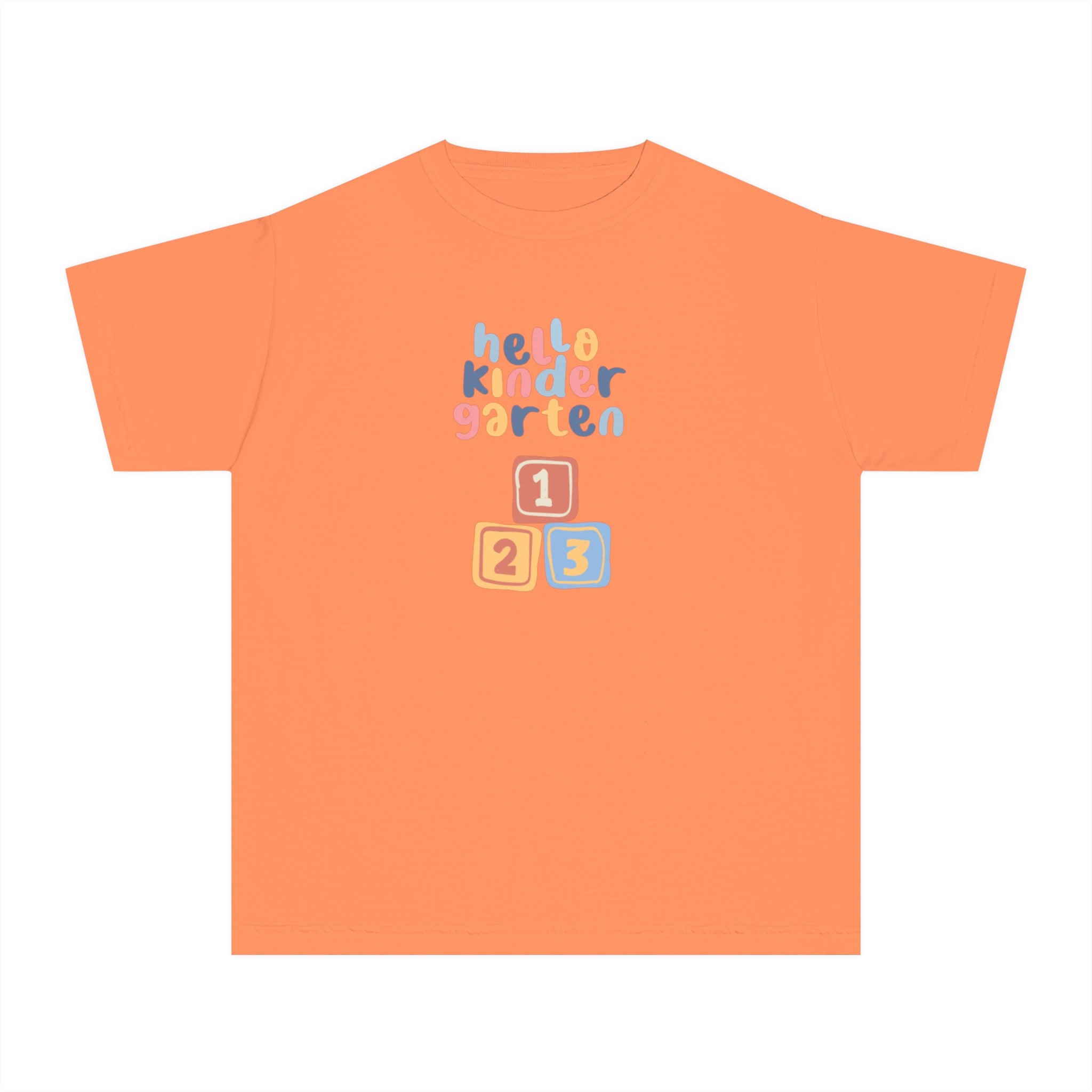 Hello Kindergarten Youth Midweight Tee